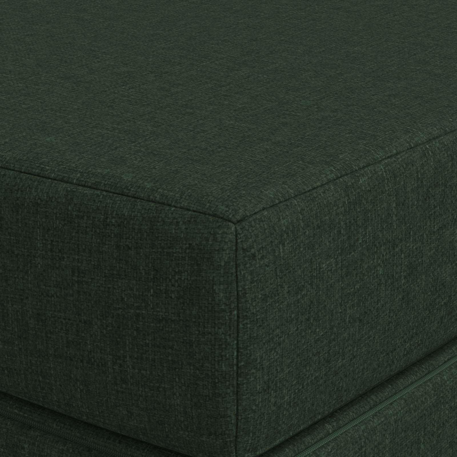 Sofa na razvlačenje 140 x 67 x 45 cm Tamnozelena