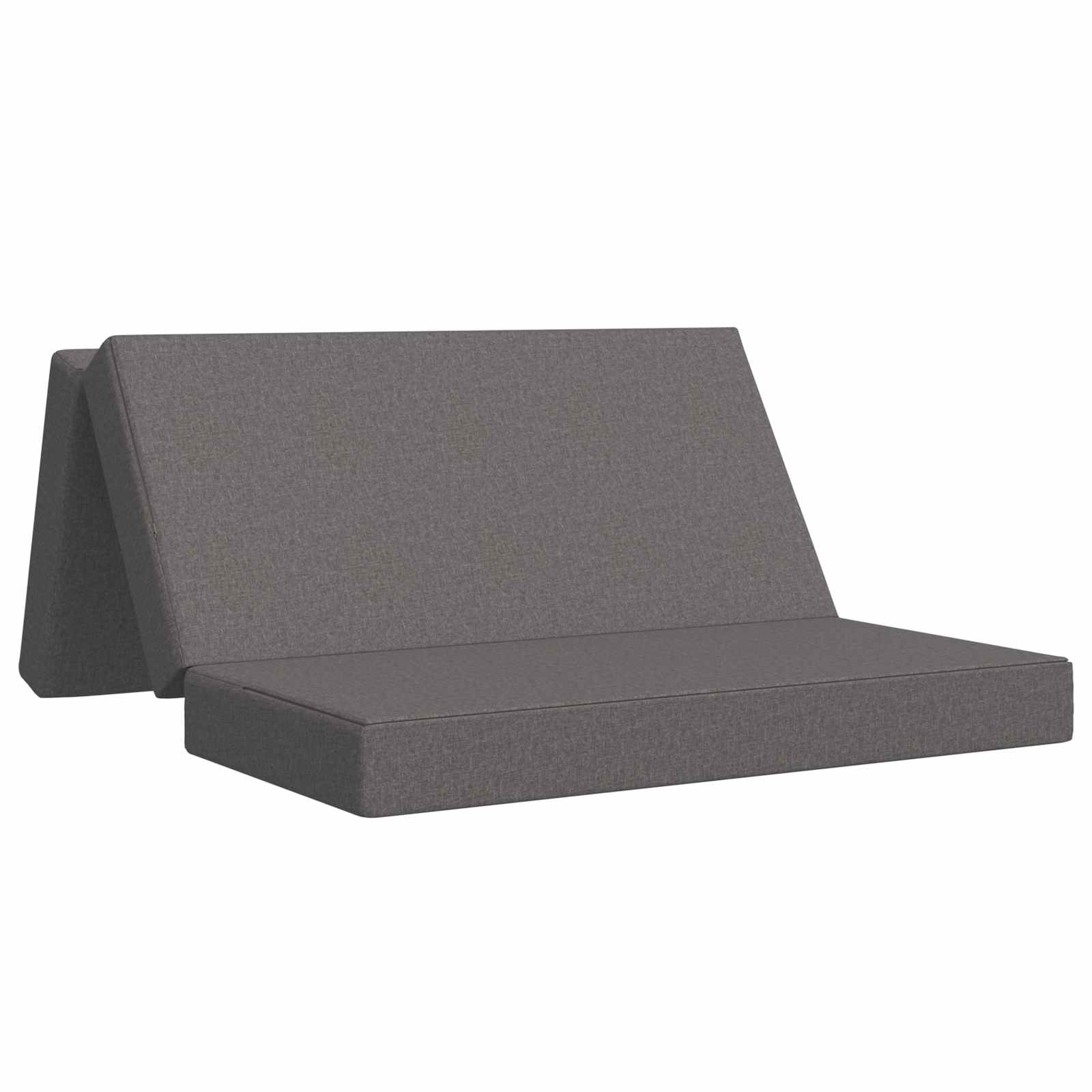 Sofa na razvlačenje 160 x 67 x 45 cm Svjetlosiva