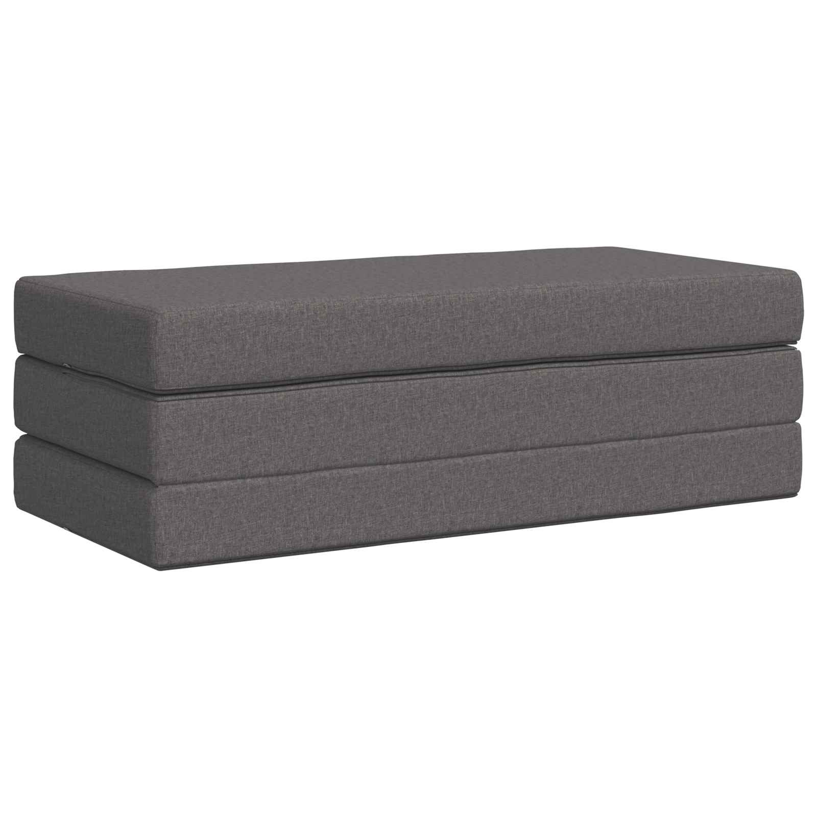 Sofa na razvlačenje 160 x 67 x 45 cm Svjetlosiva