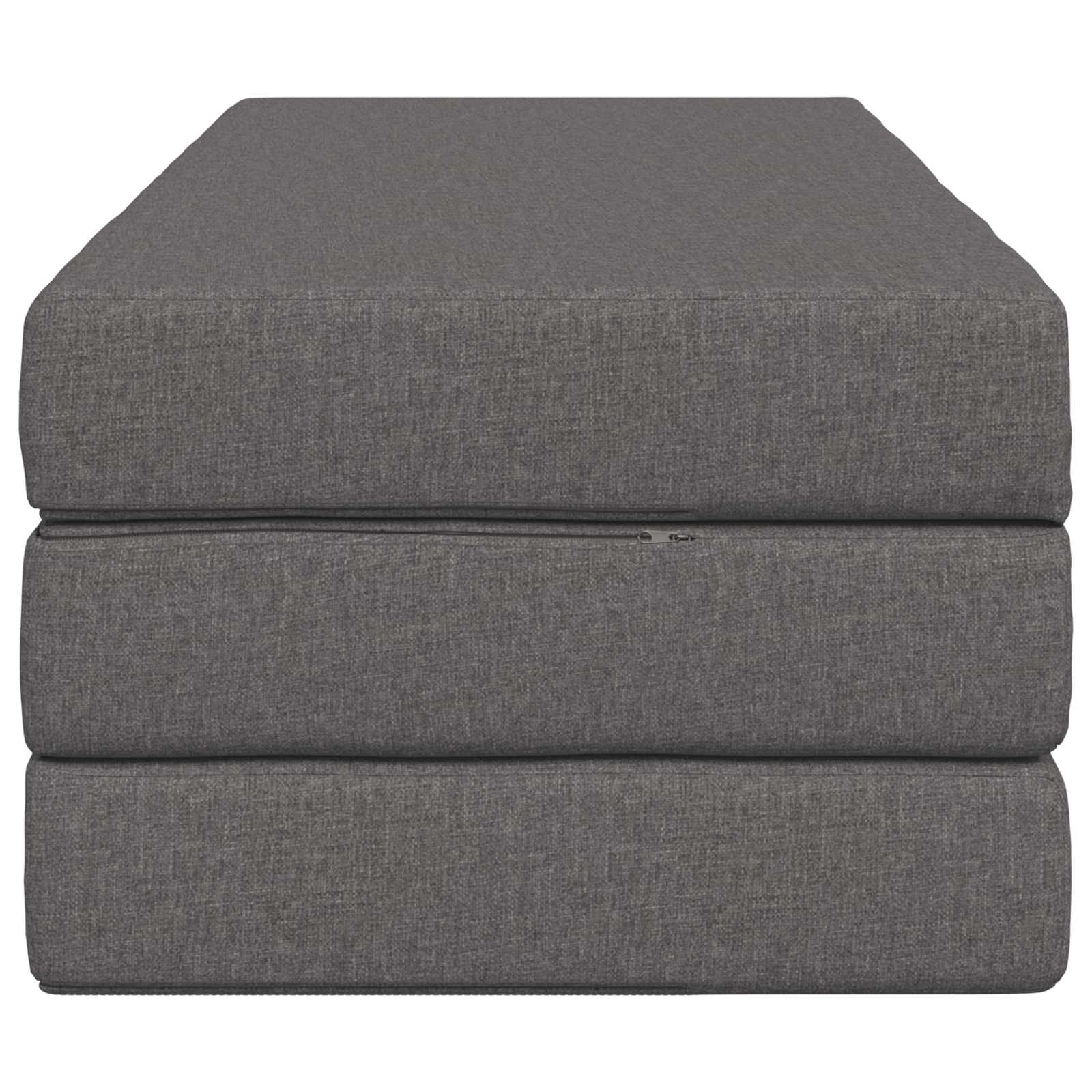 Sofa na razvlačenje 160 x 67 x 45 cm Svjetlosiva