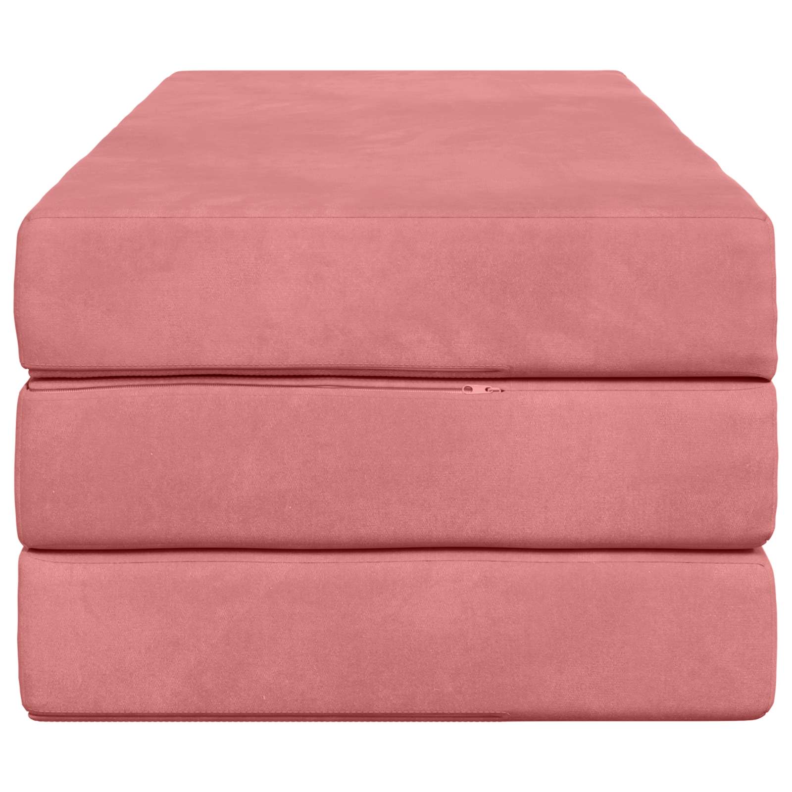 Sofa na razvlačenje 160 x 67 x 45 cm Ružičasta