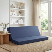 Sofa na razvlačenje 200 x 67 x 45 cm Plava