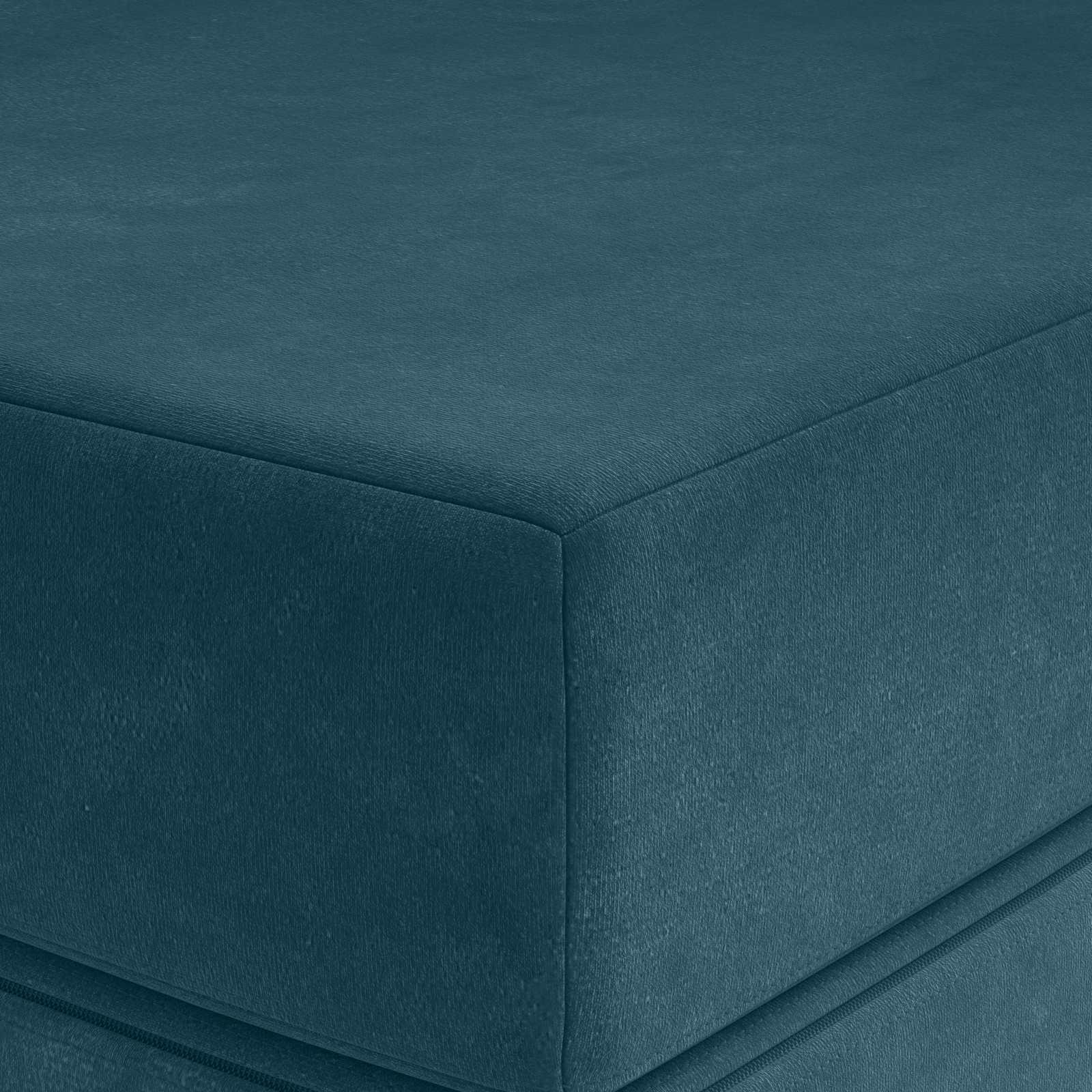 Sofa na razvlačenje 180 x 67 x 45 cm Plava