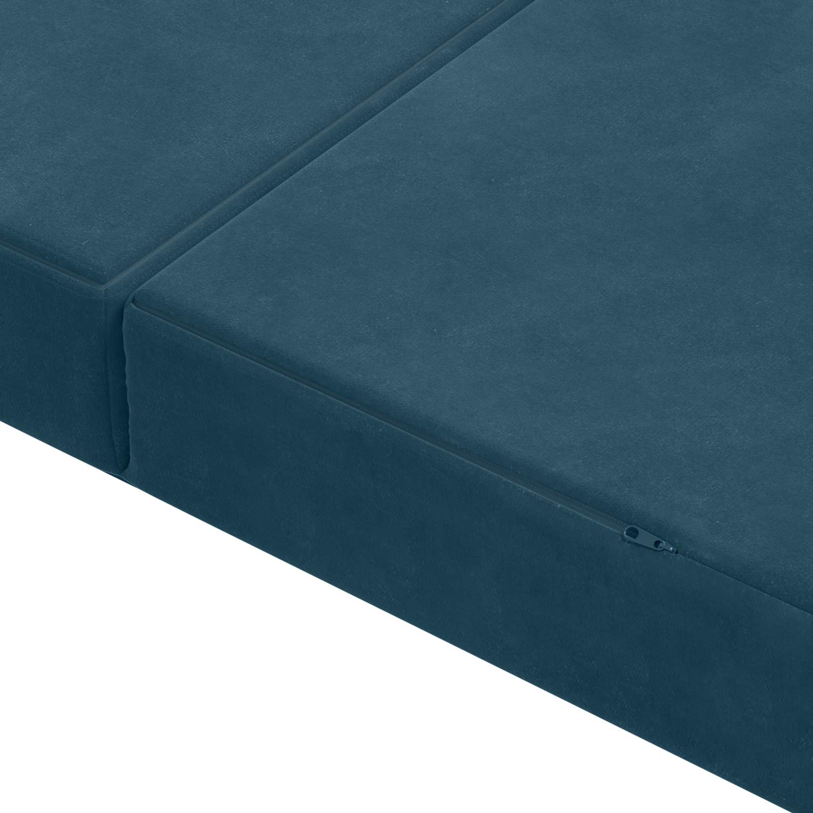 Sofa na razvlačenje 180 x 67 x 45 cm Plava