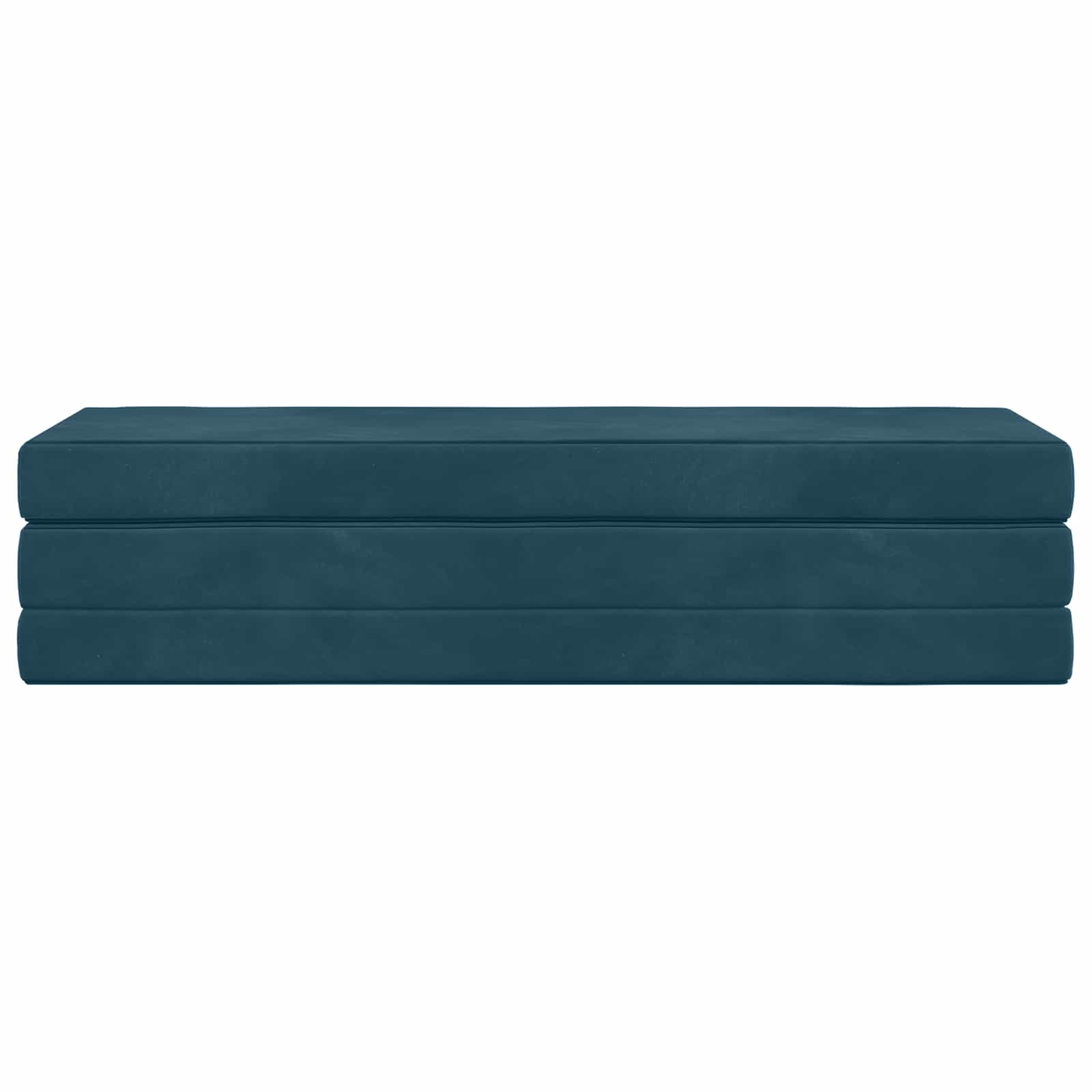Sofa na razvlačenje 180 x 67 x 45 cm Plava