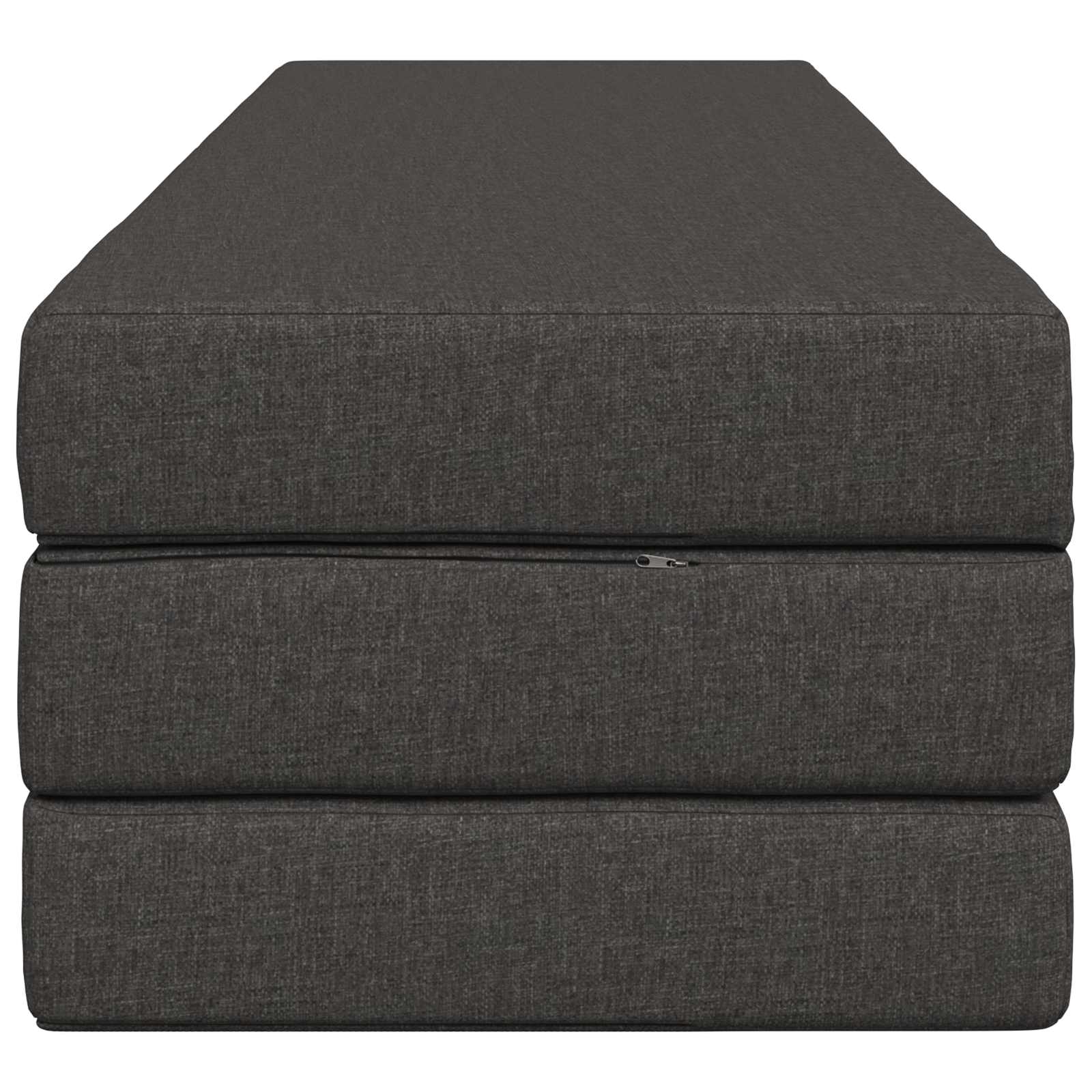 Sofa na razvlačenje 200 x 67 x 45 cm Tamnosiva