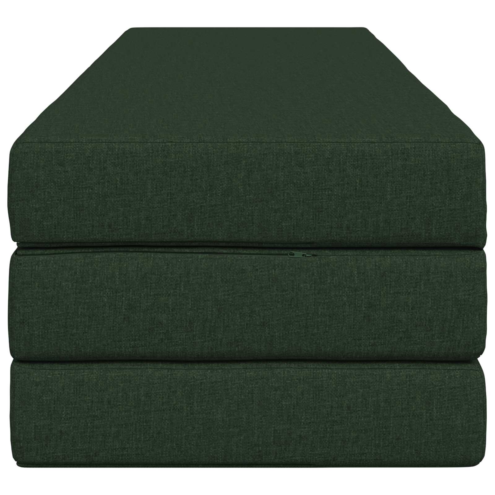 Sofa na razvlačenje 200 x 67 x 45 cm Tamnozelena