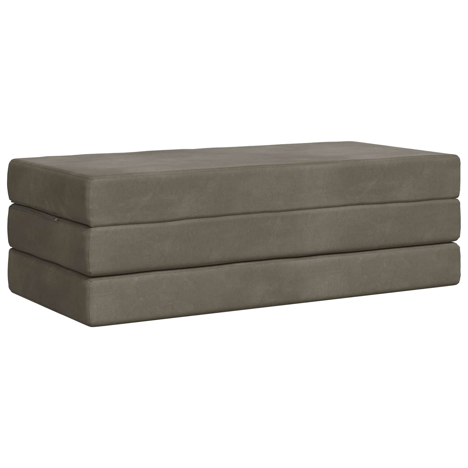 Sofa na razvlačenje 160 x 67 x 45 cm Svjetlosiva