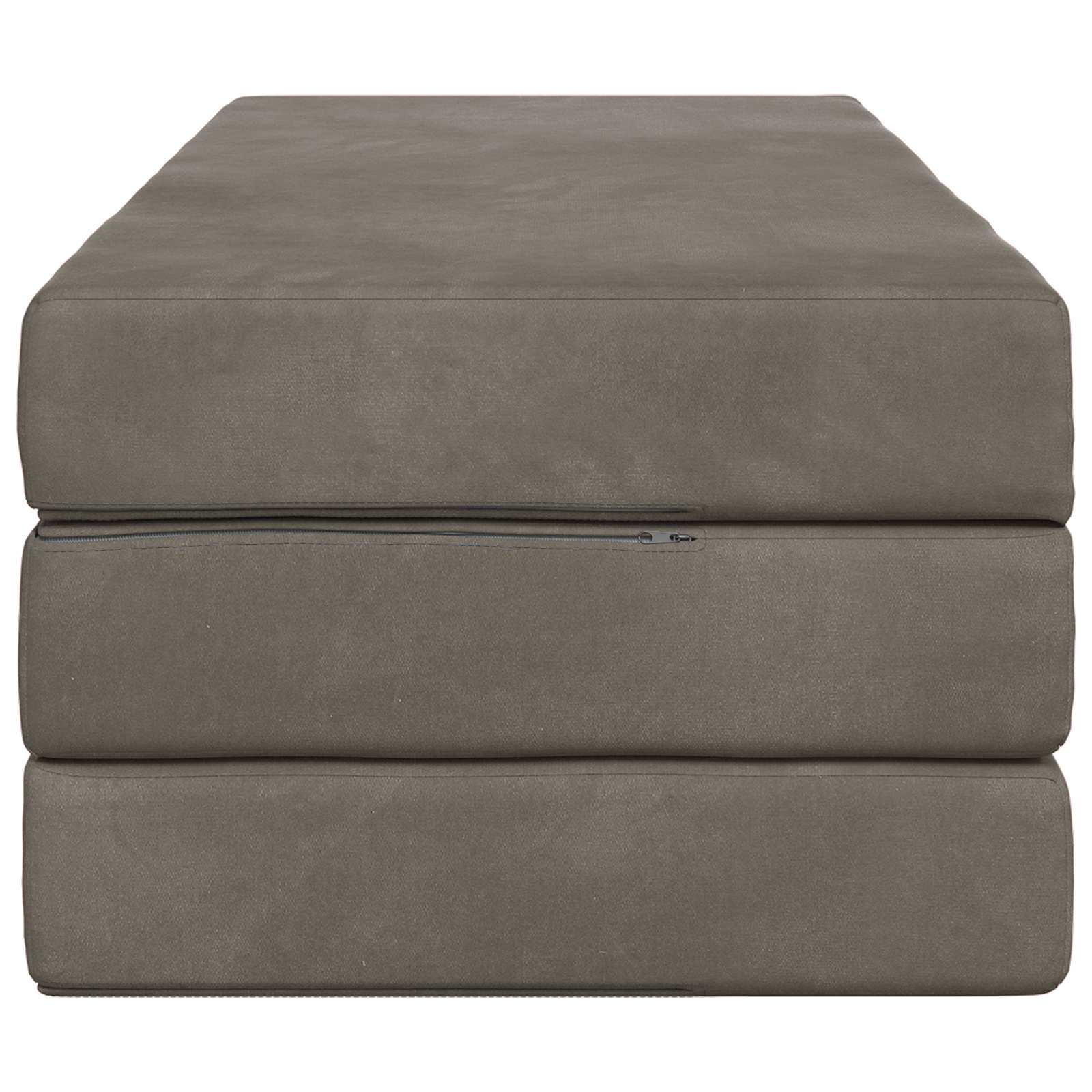 Sofa na razvlačenje 160 x 67 x 45 cm Svjetlosiva