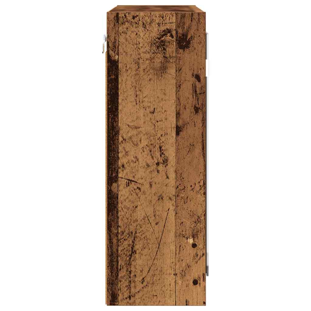Kupaonski ormar s ogledalom Zidne Staro drvo 60 x 20 x 60 cm
