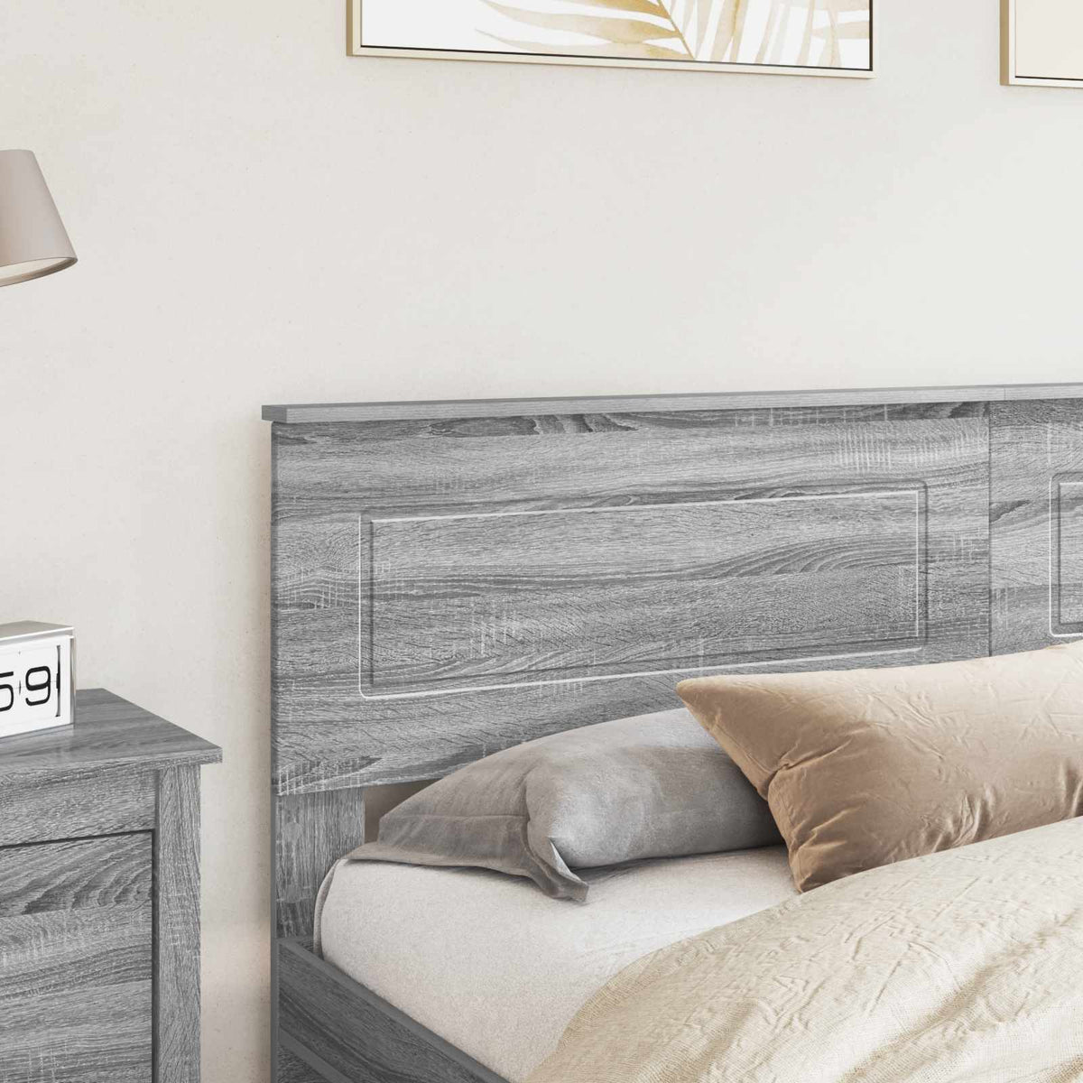 Uzglavlje Siva Sonoma Konstruirano drvo 90 cm