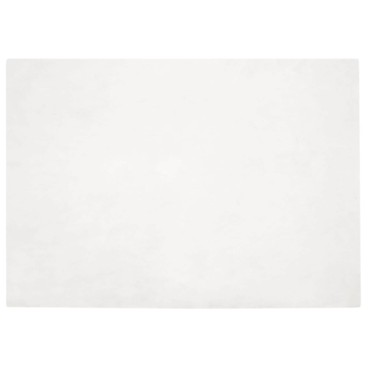 Protuklizni tepih od umjetnog zečjeg krzna OLITE Bijela 140 x 200 cm