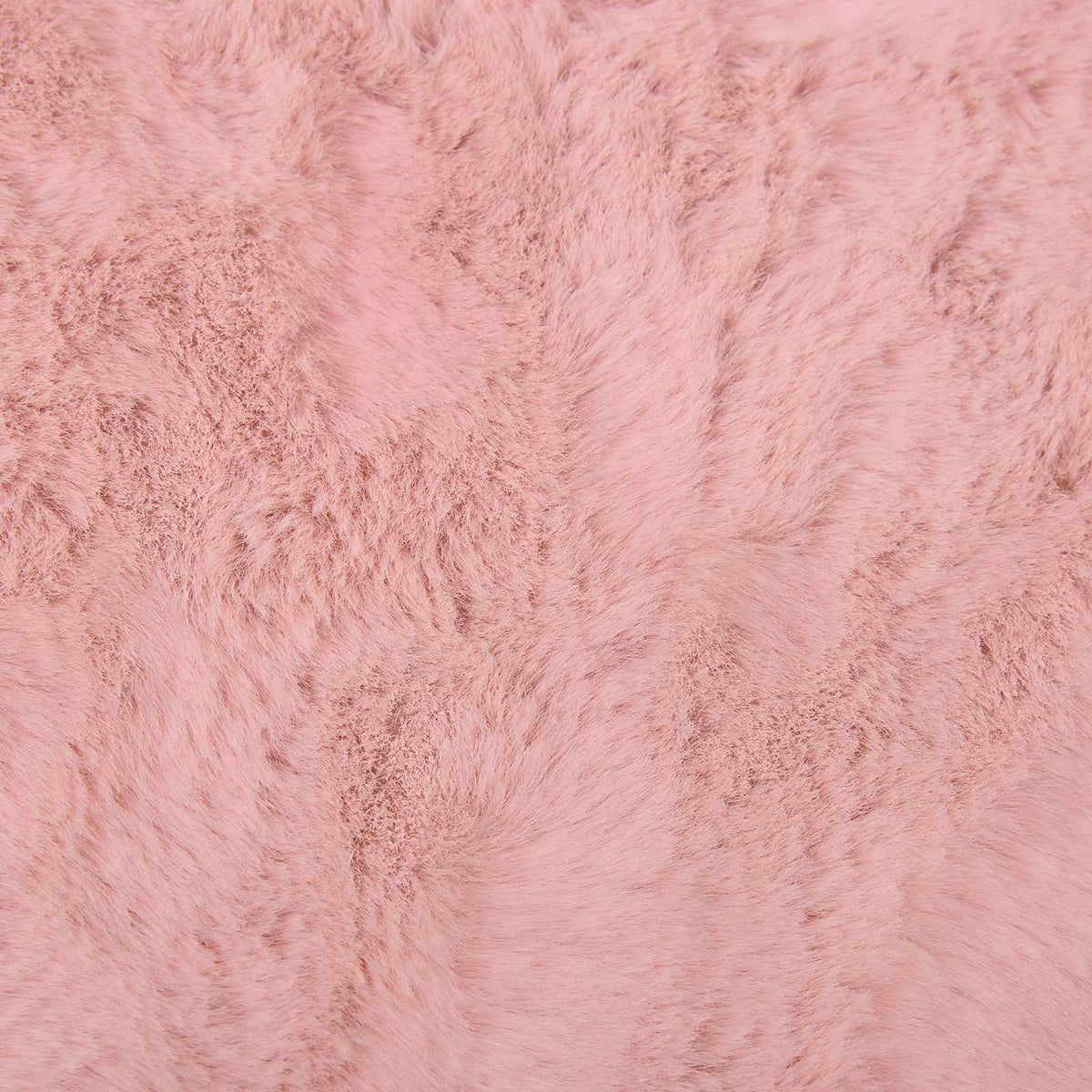 Protuklizni tepih od umjetnog zečjeg krzna OLITE Ružičasta 200 x 280 cm