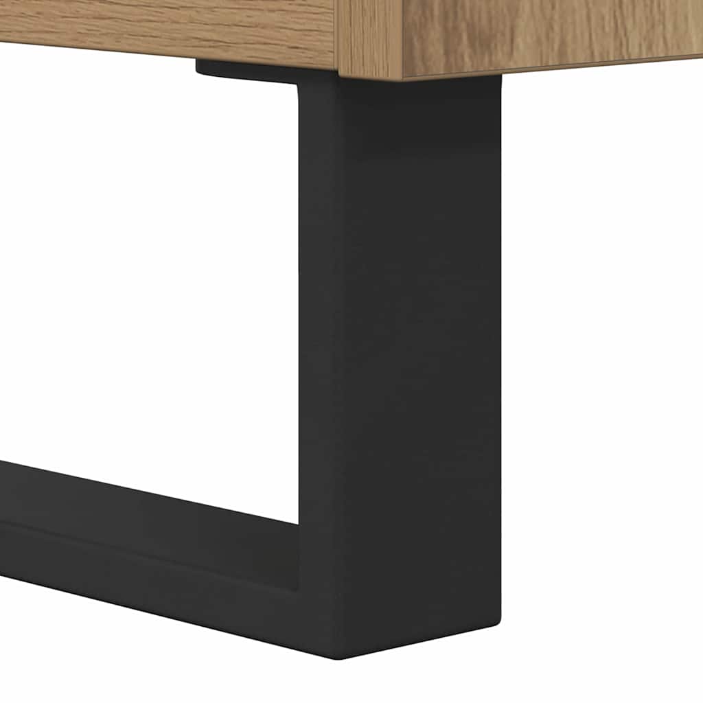 Highboard 2 pcs Umjetnički hrast Konstruirano drvo