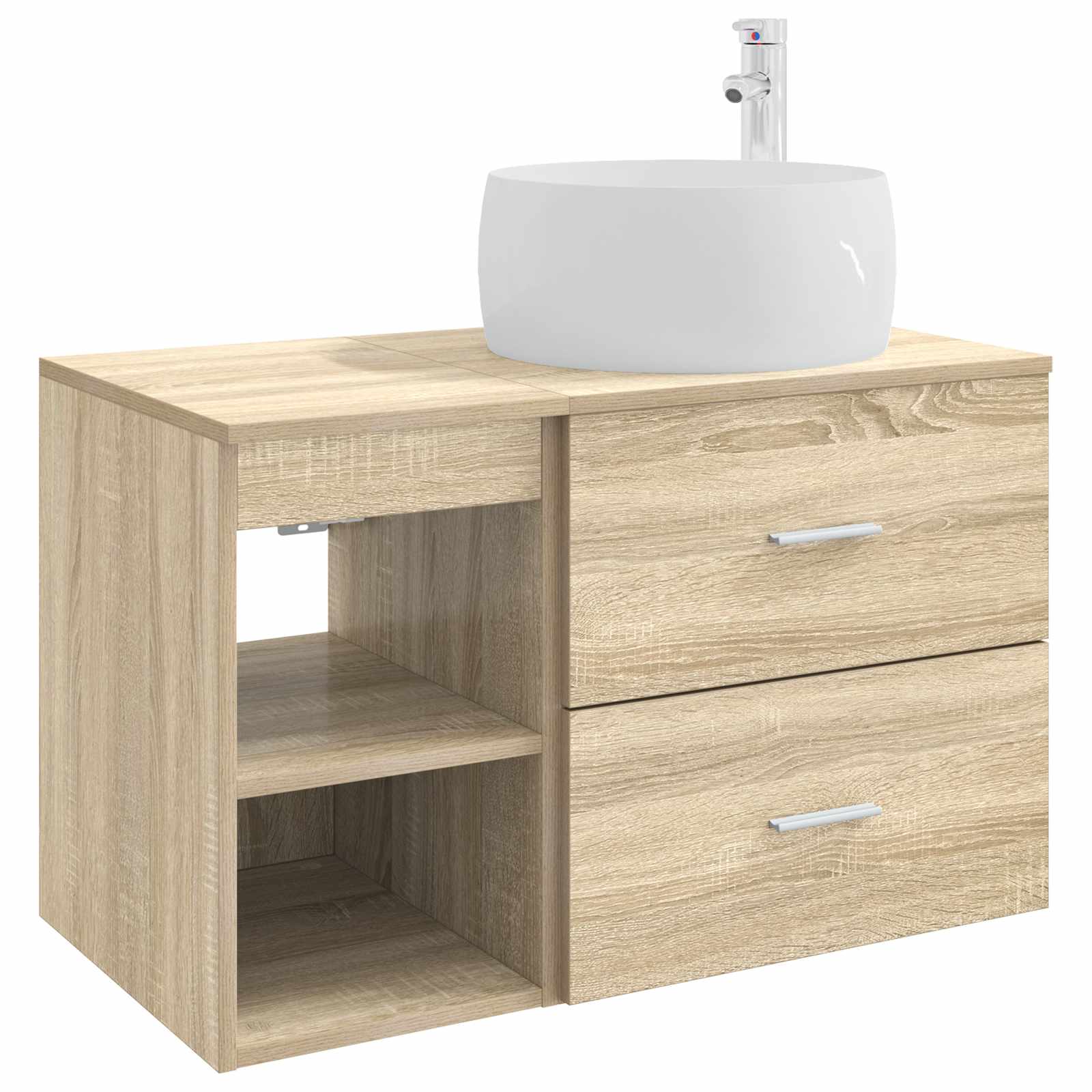 Set namještaja za kupaonicu 2 pcs Hrast sonoma