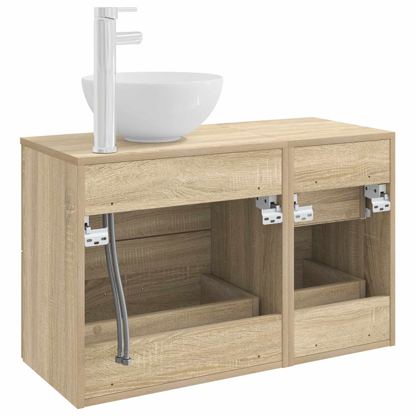 Set namještaja za kupaonicu 2 pcs Hrast sonoma