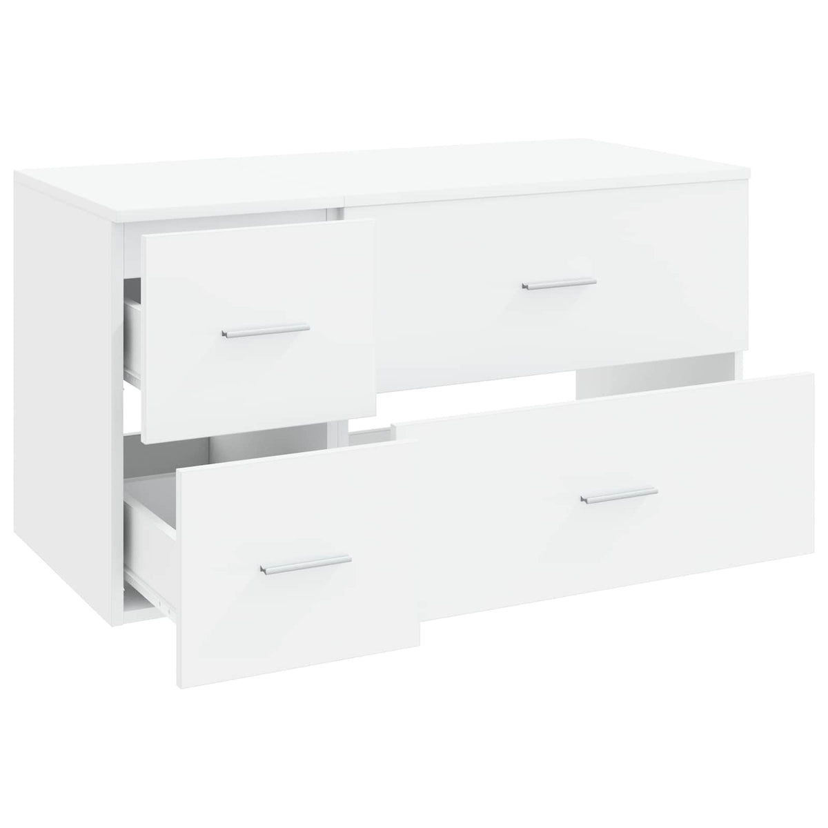 Set namještaja za kupaonicu 2 kom. Bijela Konstruirano drvo 62,5 x 44,5 x 50 cm