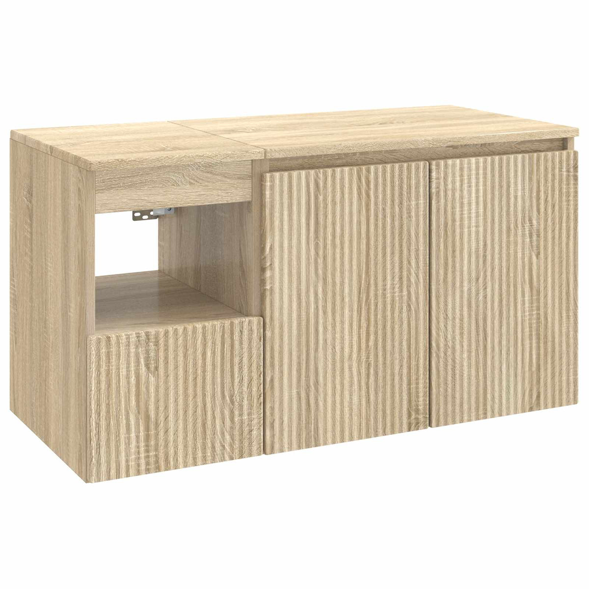 Set namještaja za kupaonicu 2 kom. Hrast sonoma Smeđa 62,5 x 44,5 x 50 cm