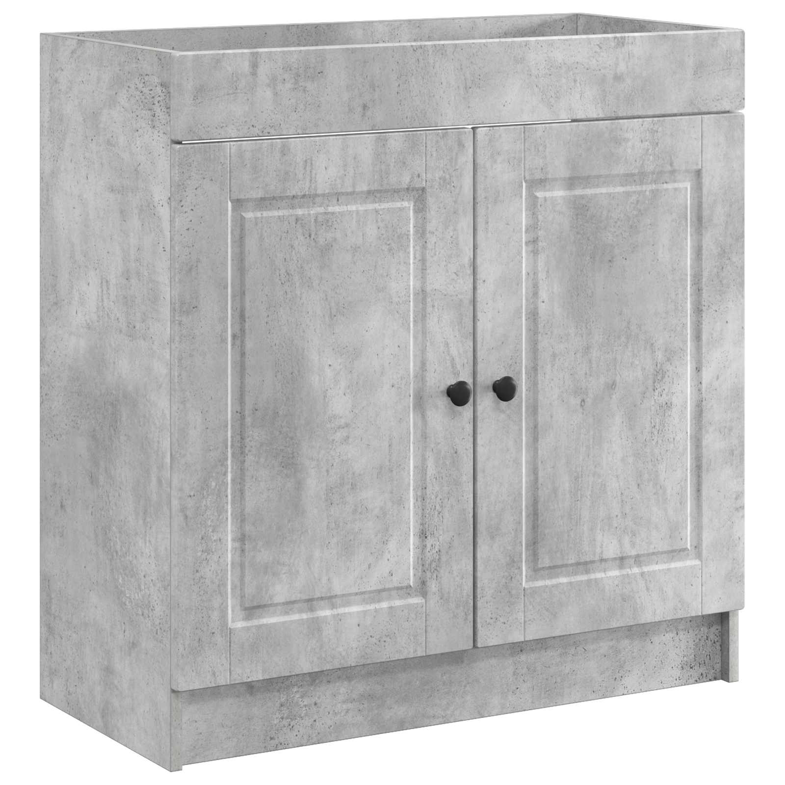 Set namještaja za kupaonicu Betonska siva 56 x 37,5 x 81 cm