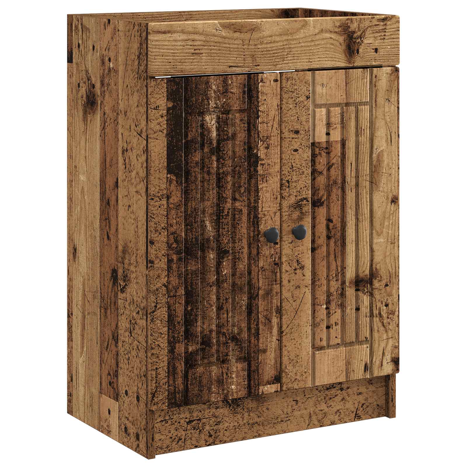 Set namještaja za kupaonicu Staro drvo 56 x 37,5 x 81 cm