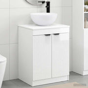 Set namještaja za kupaonicu Bijela visokog sjaja 54 x 41 x 70 cm
