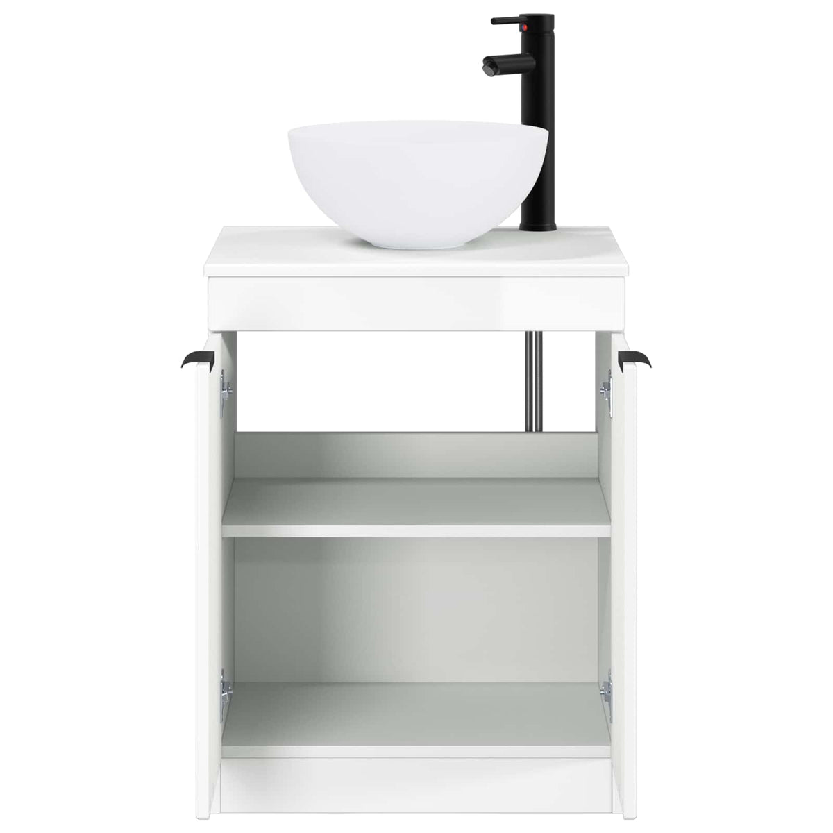 Set namještaja za kupaonicu Bijela visokog sjaja 54 x 41 x 70 cm