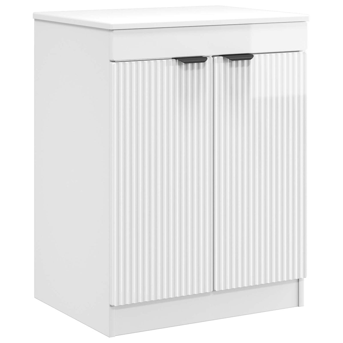 Set namještaja za kupaonicu Bijela visokog sjaja 54 x 41 x 70 cm