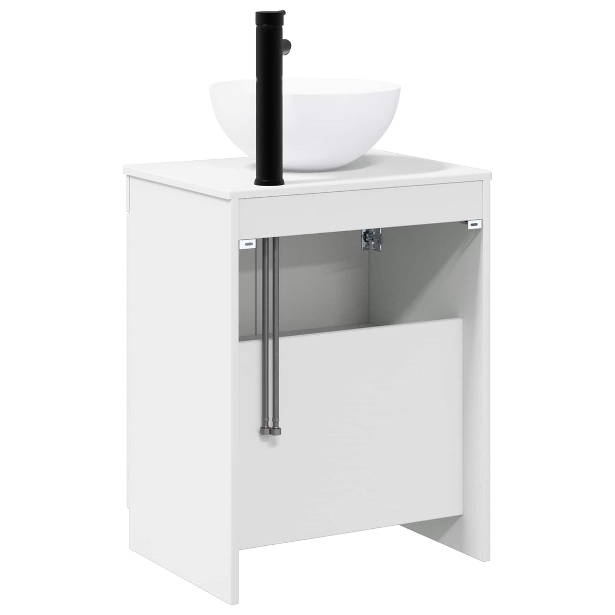 Set namještaja za kupaonicu Bijela visokog sjaja 54 x 41 x 70 cm