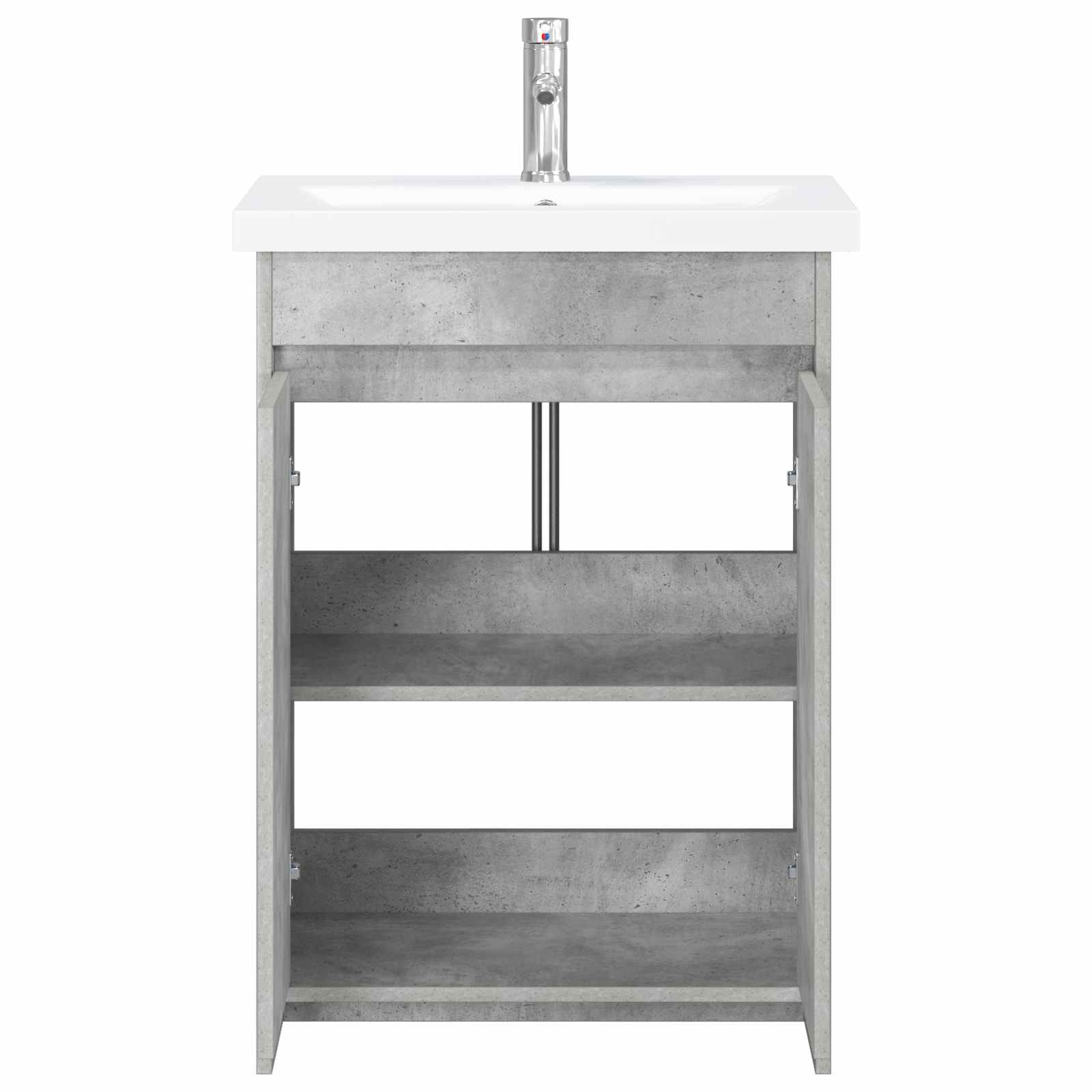 Set namještaja za kupaonicu Betonska siva 81 x 40 x 84,5 cm
