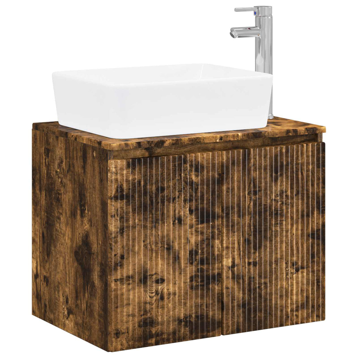 Set namještaja za kupaonicu Dimljeni hrast Konstruirano drvo Smeđa 62,5 x 44,5 x 50 cm
