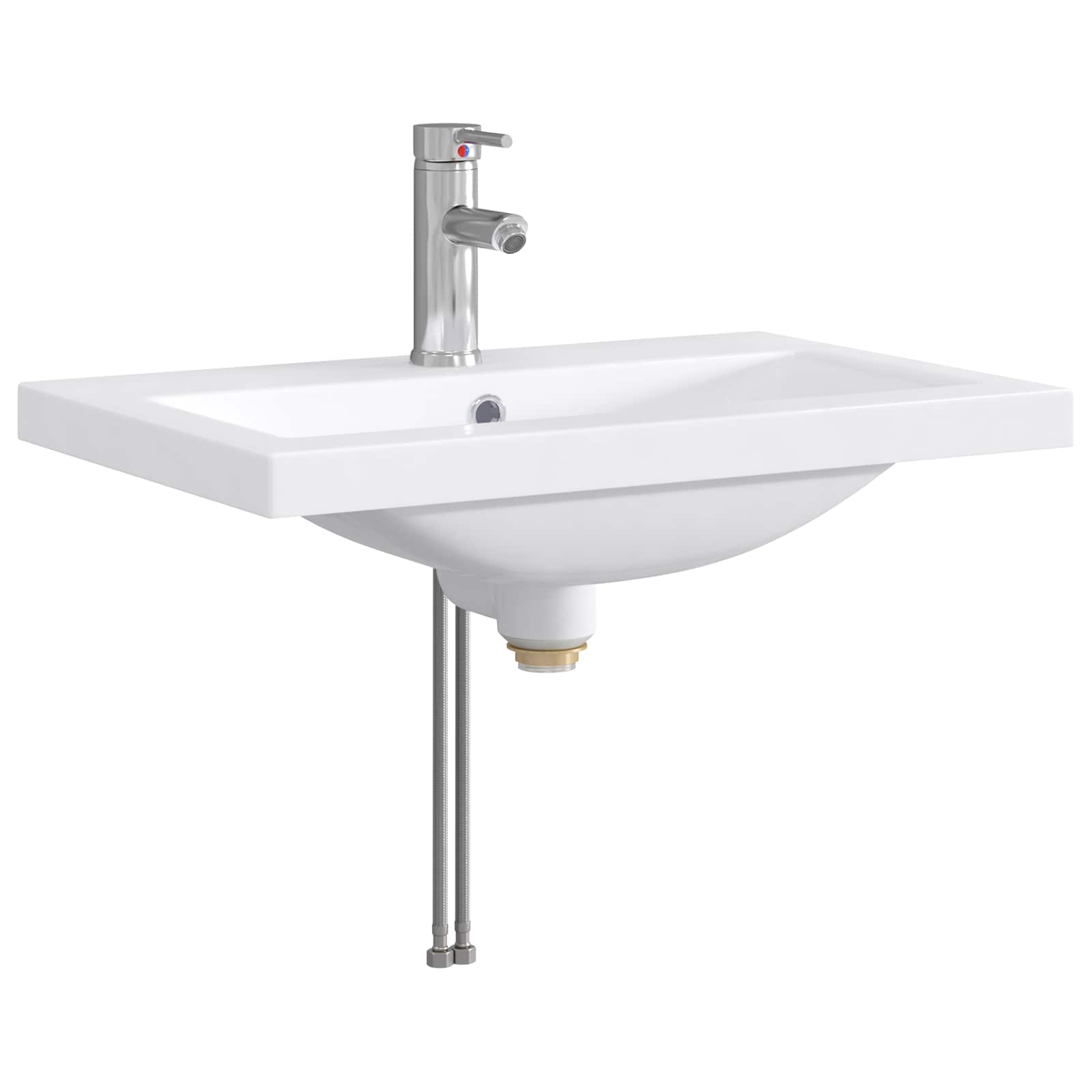 Set namještaja za kupaonicu Staro drvo 61 x 40 x 84,5 cm