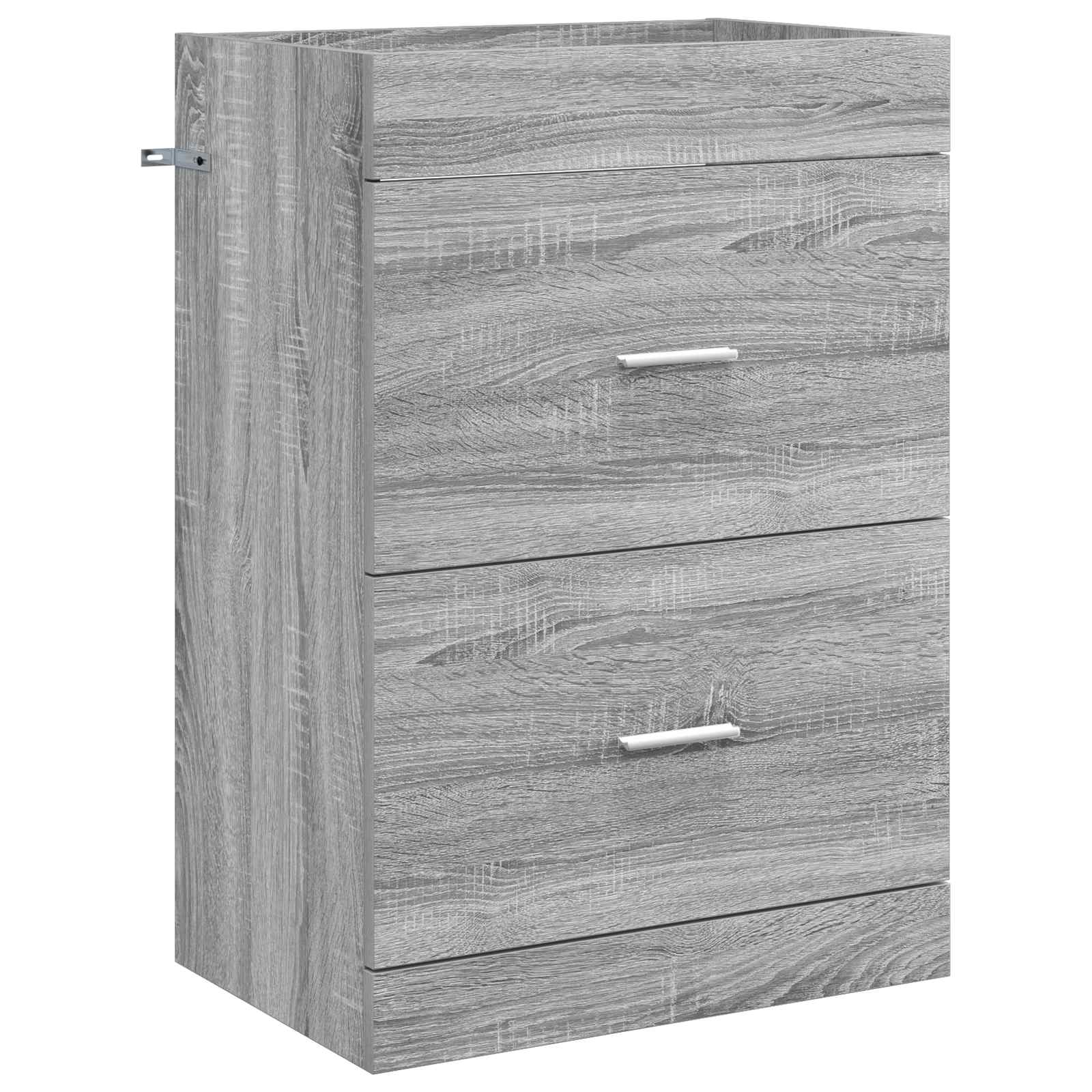 Set namještaja za kupaonicu Siva Sonoma 61 x 40 x 84,5 cm