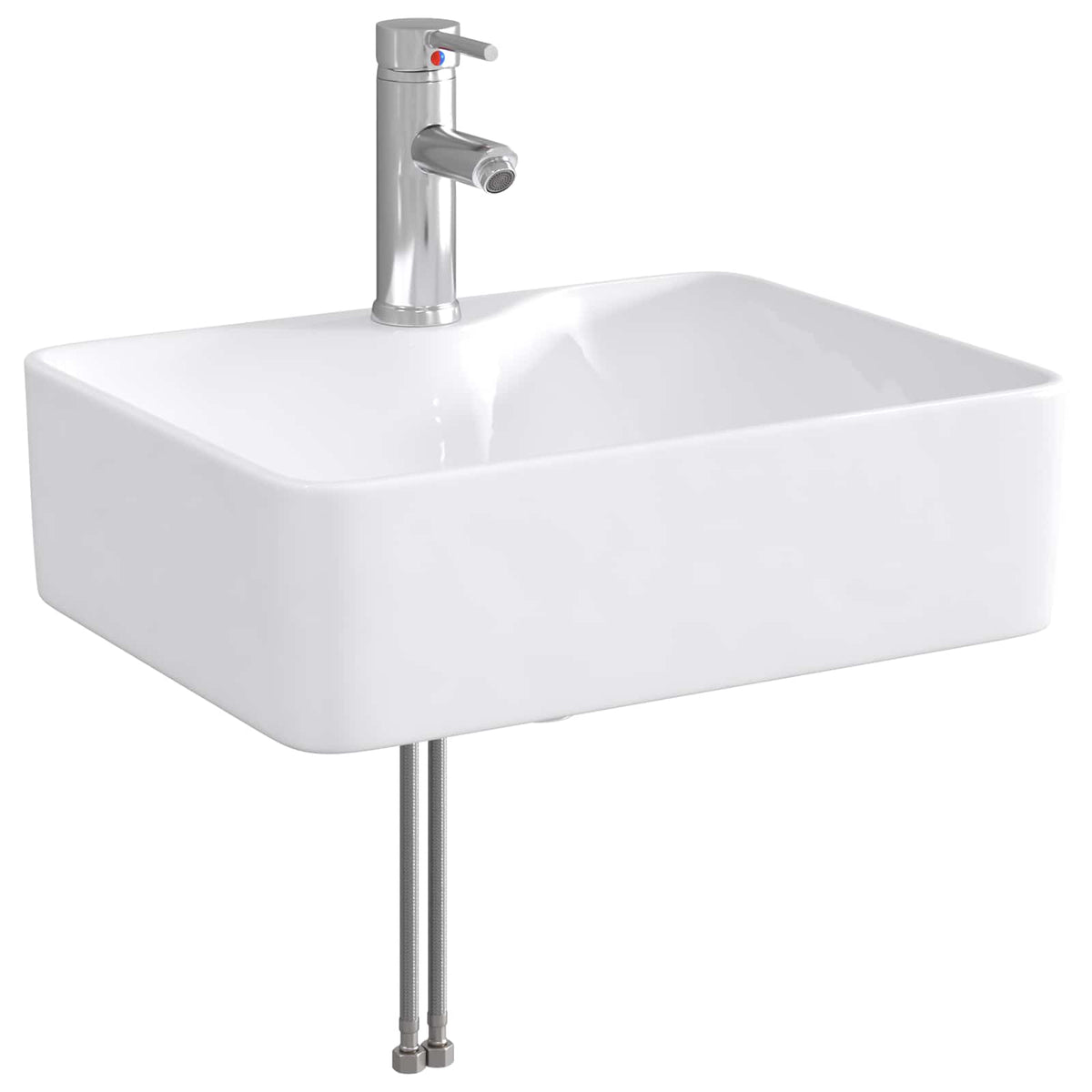 Set namještaja za kupaonicu Dimljeni hrast Konstruirano drvo Smeđa 62.5 x 44.5 x 50 cm