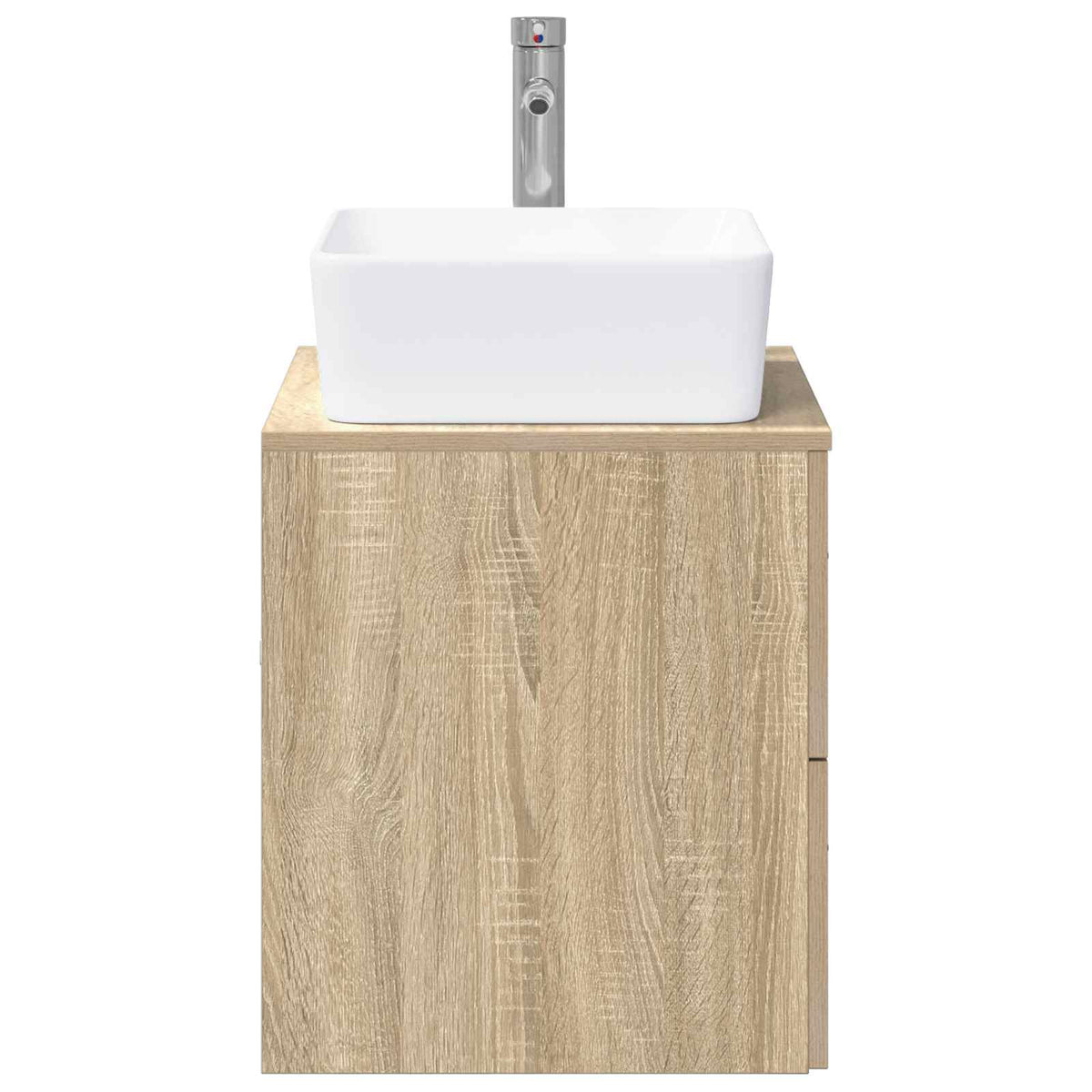 Set namještaja za kupaonicu Hrast sonoma Konstruirano drvo Smeđa 62.5 x 44.5 x 50 cm