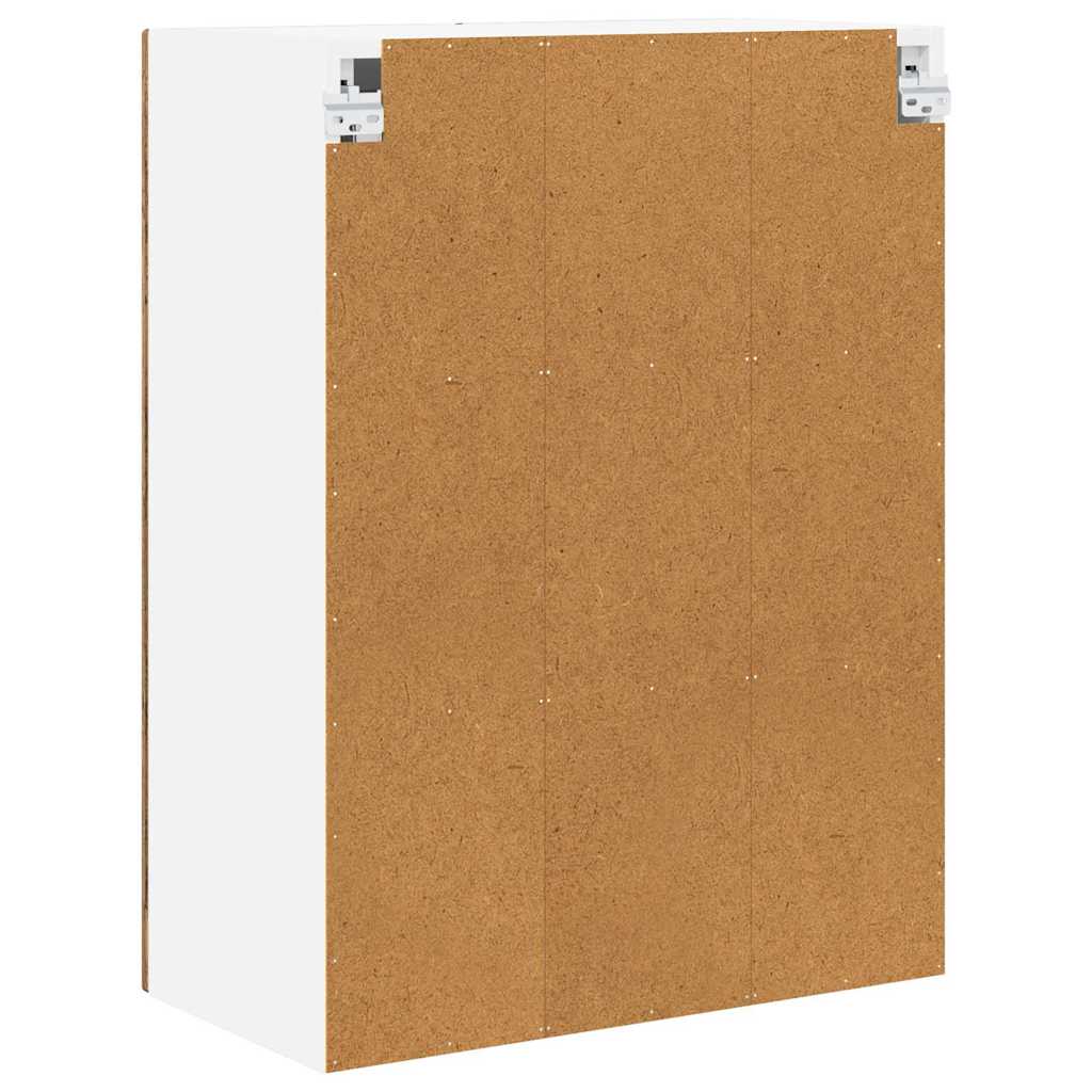 Zidni stakleni ormarić Staro drvo 60 x 31 x 80 cm