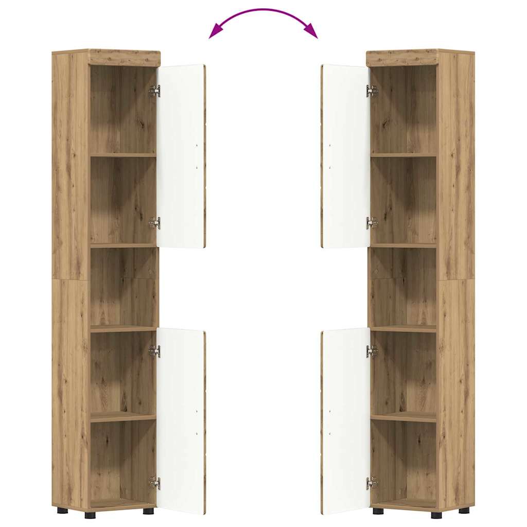 Set namještaja za kupaonicu TULUM 3 pcs Umjetnički hrast