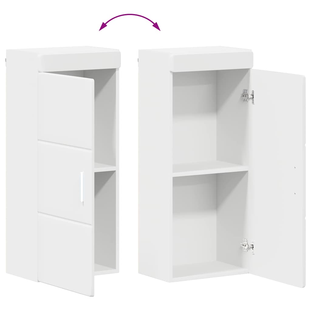 Set namještaja za kupaonicu TULUM 5 pcs Bijelo 60 x 34 x 63 cm