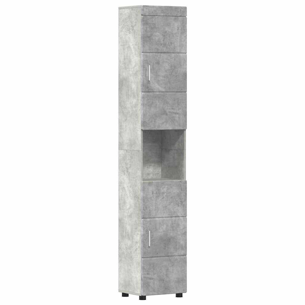 Set namještaja za kupaonicu TULUM 5 pcs Betonski sivi