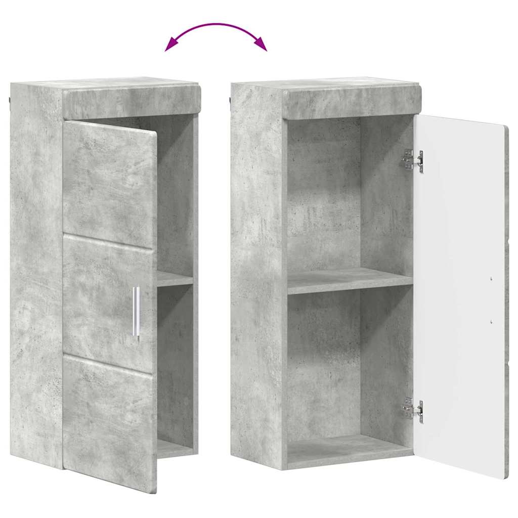 Set namještaja za kupaonicu TULUM 5 pcs Betonski sivi