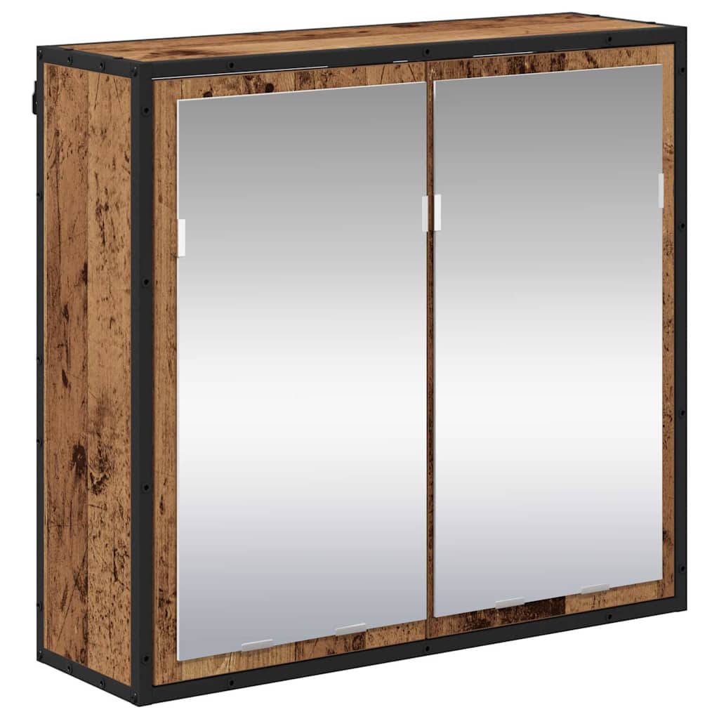 Set namještaja za kupaonicu 3 kom. Staro drvo Konstruirano drvo Smeđa 80 x 33 x 60 cm
