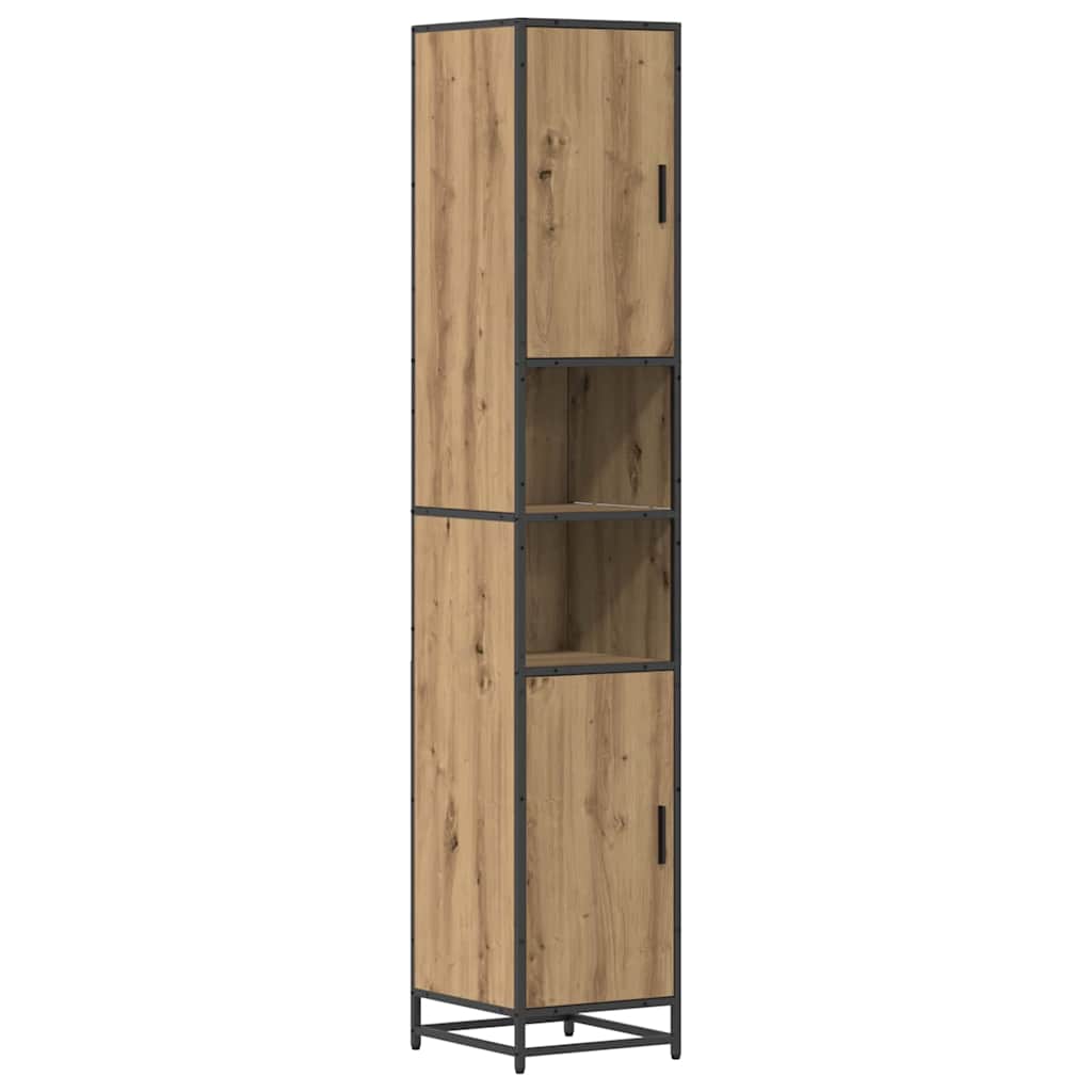 Set namještaja za kupaonicu 3 kom. Umjetnički hrast Smeđa 35 x 37,5 x 188,5 cm
