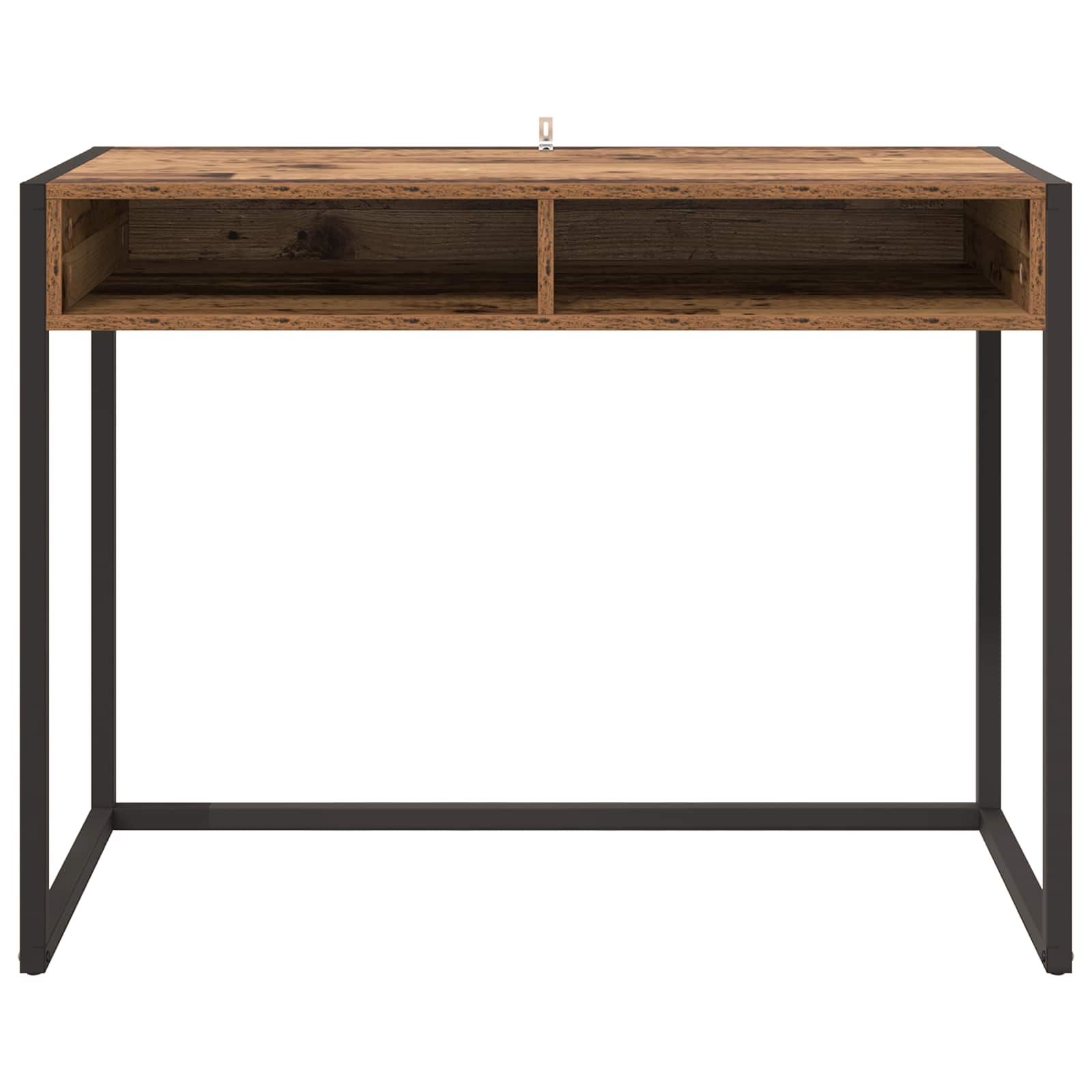 Stol s pohranom Staro drvo 100 x 50 x 75 cm Konstruirano drvo