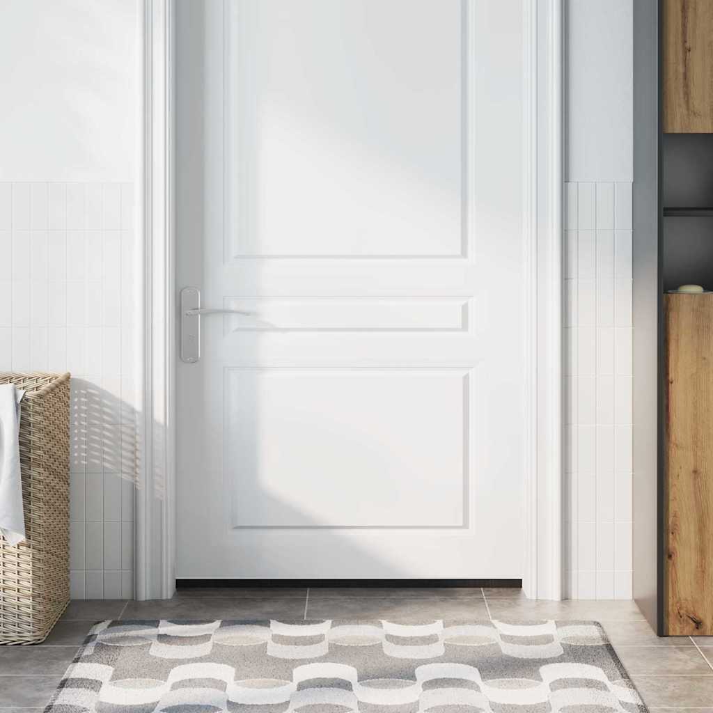 Samoljepljivi pečati za vrata 2 kom. 100 cm Aluminijski legura Bijela