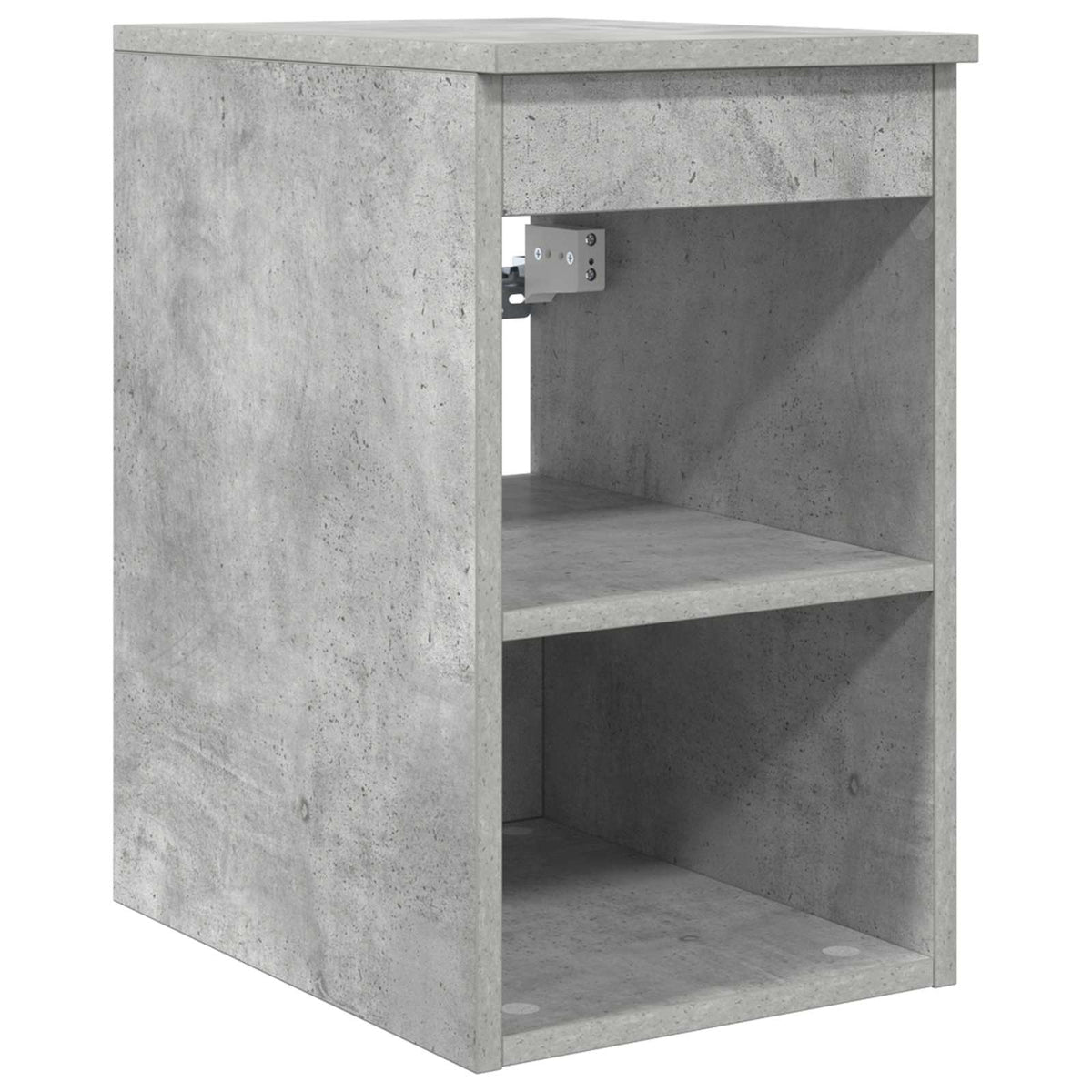 Set ormarića za kupaonicu 3 kom. Betonska siva 129 x 41 x 80 cm