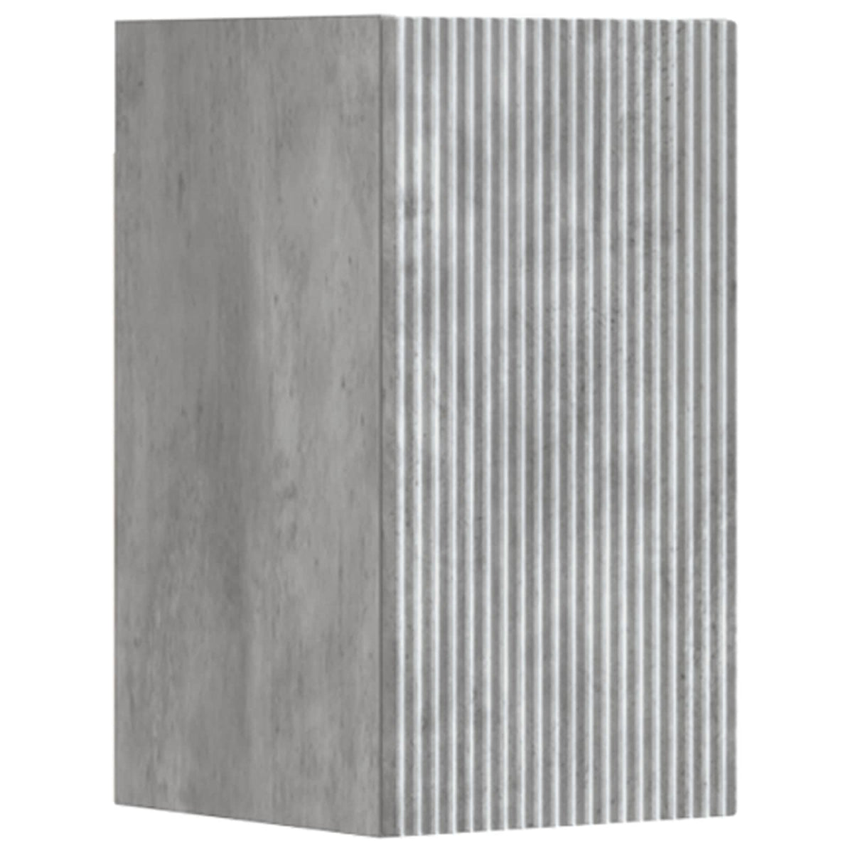 Set namještaja za kupaonicu 3 kom. Betonska siva 33 x 34,5 x 160 cm