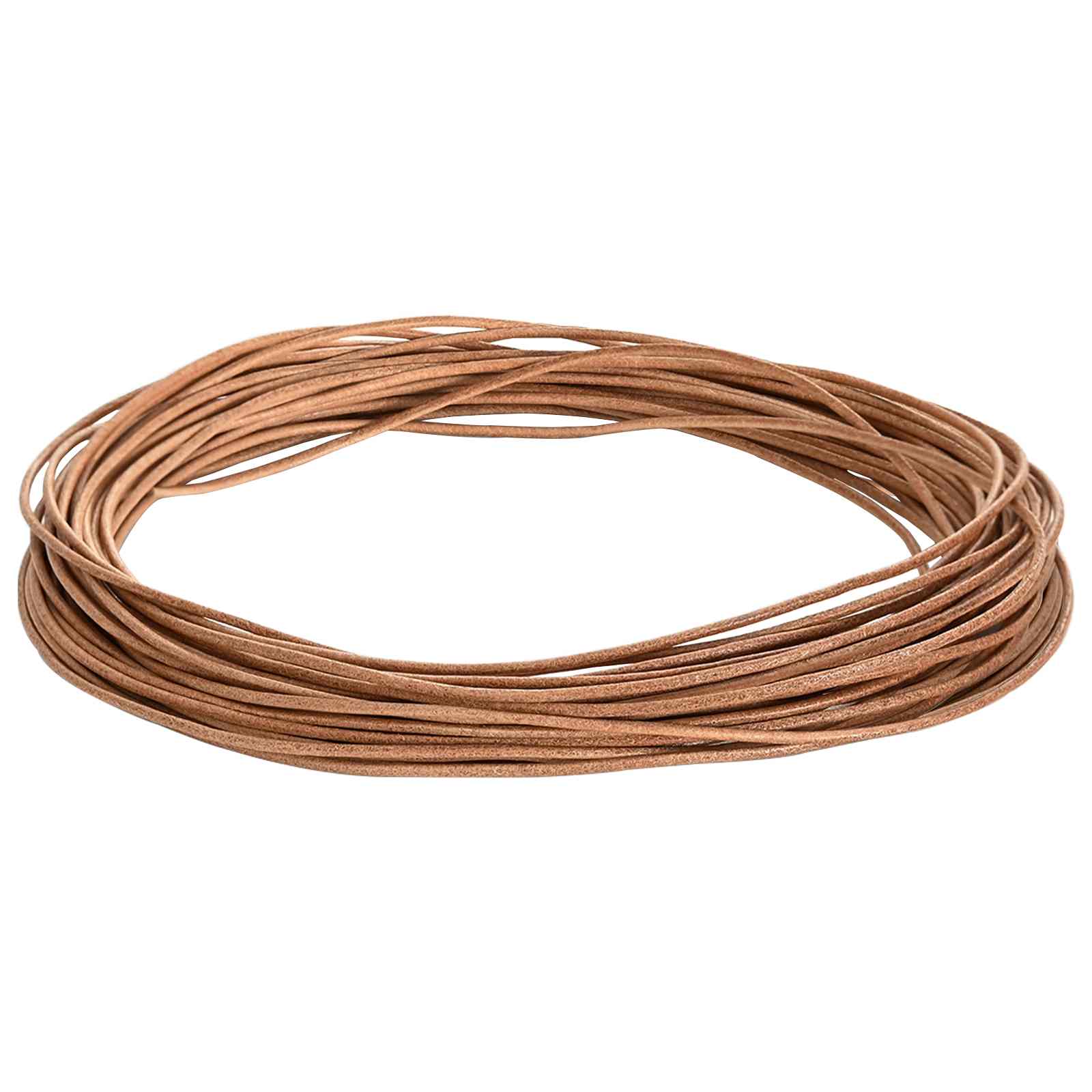 Kožni konop Smeđa Ø2 mm x 5 m Koža