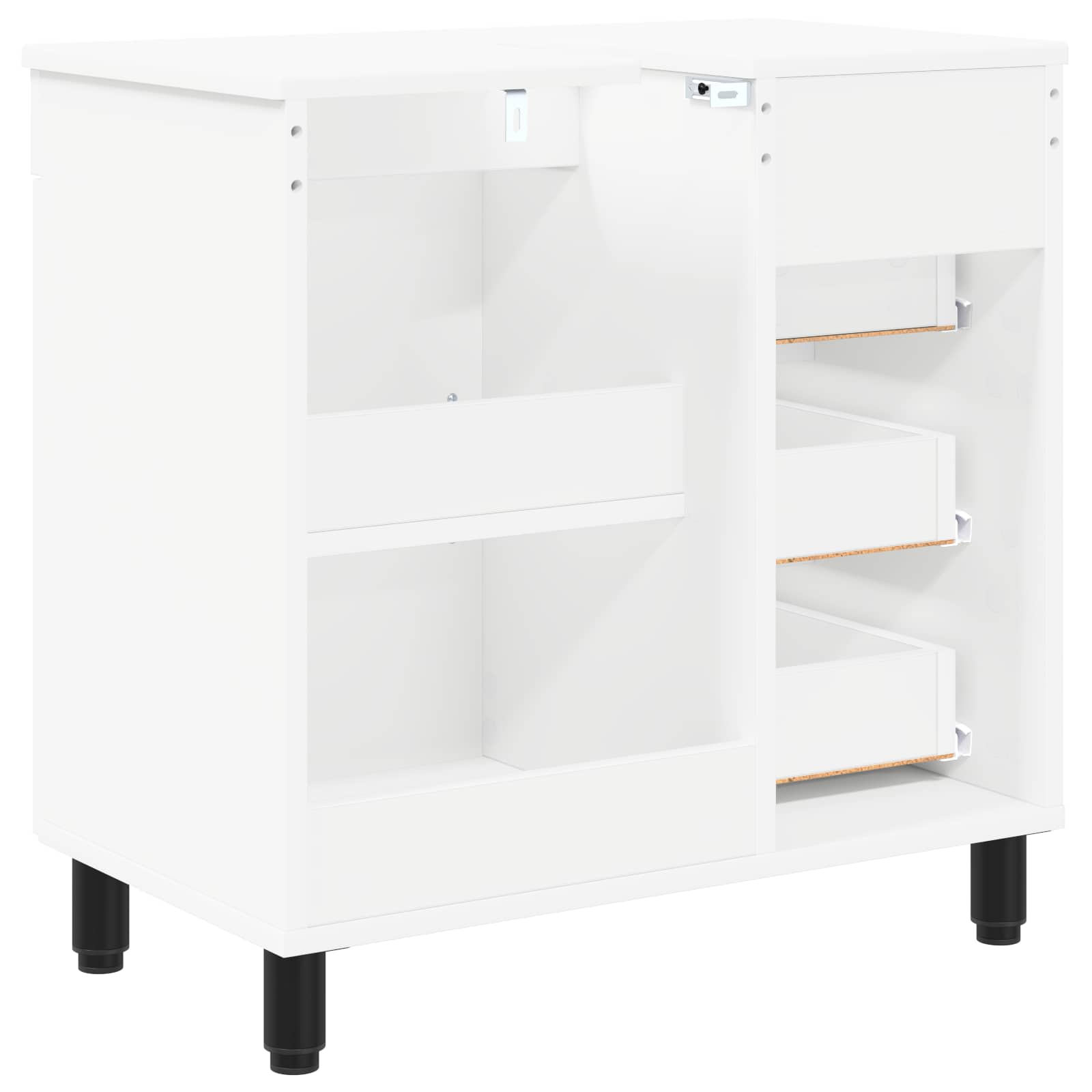 Toaletna jedinica Bijela 60 x 35 x 60 cm Konstruirano drvo