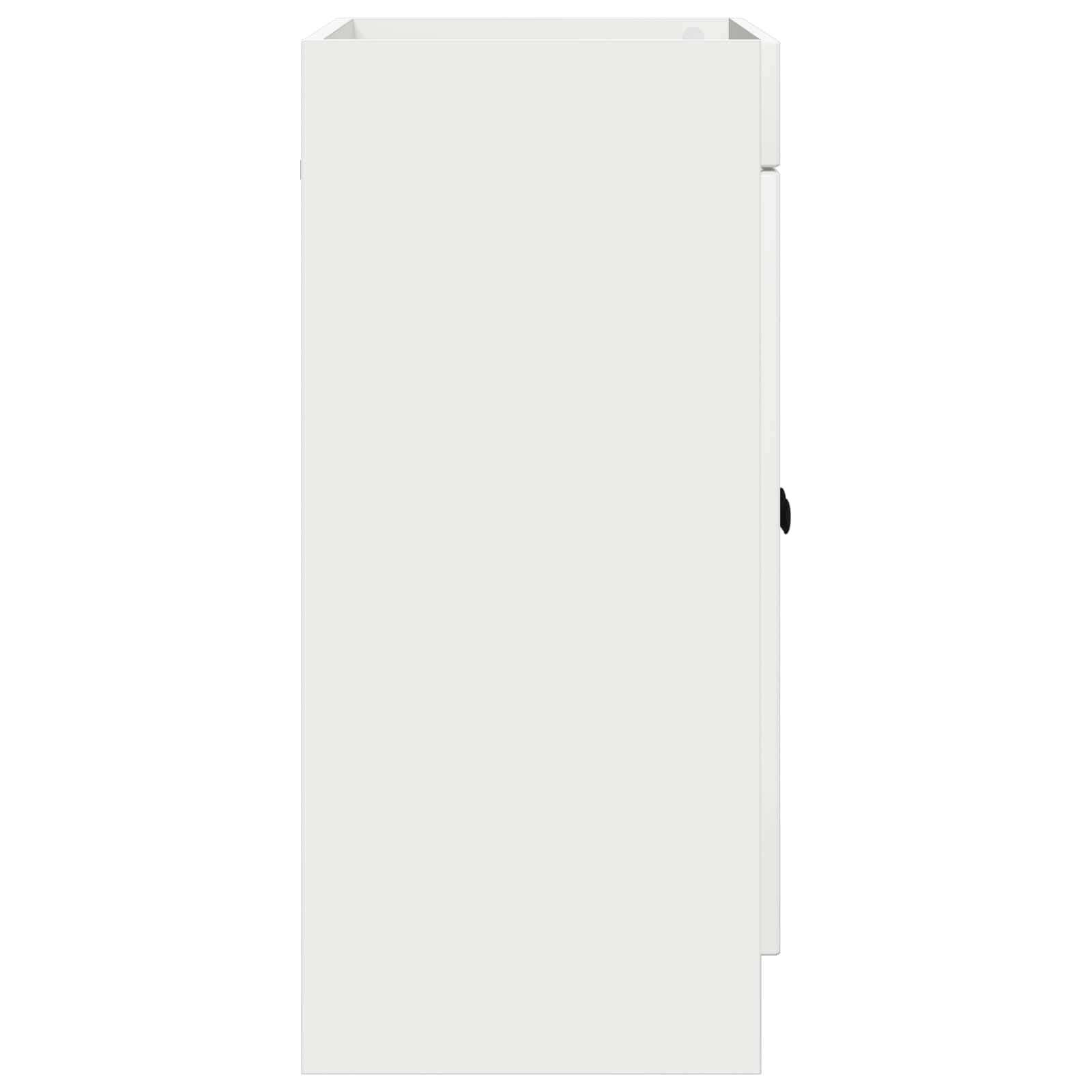Ormarić ispod umivaonika Bijela visokog sjaja 56 x 37,5 x 81 cm