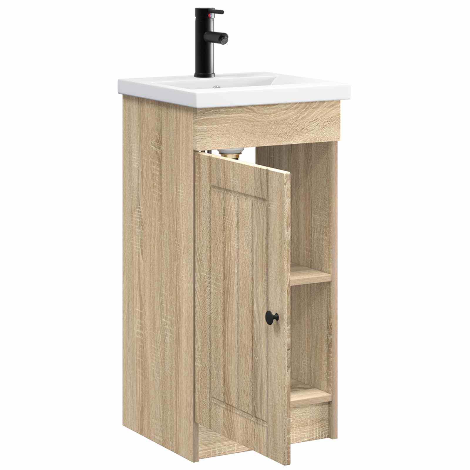 Kupaonski umivaonik s sudoperom Hrast sonoma 42 x 40 x 84,5 cm
