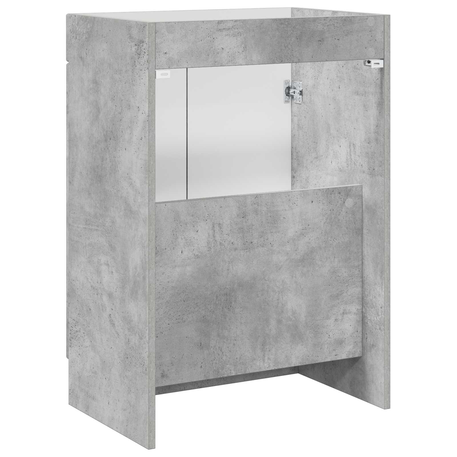 Ormarić ispod umivaonika Betonska siva 56 x 37,5 x 81 cm